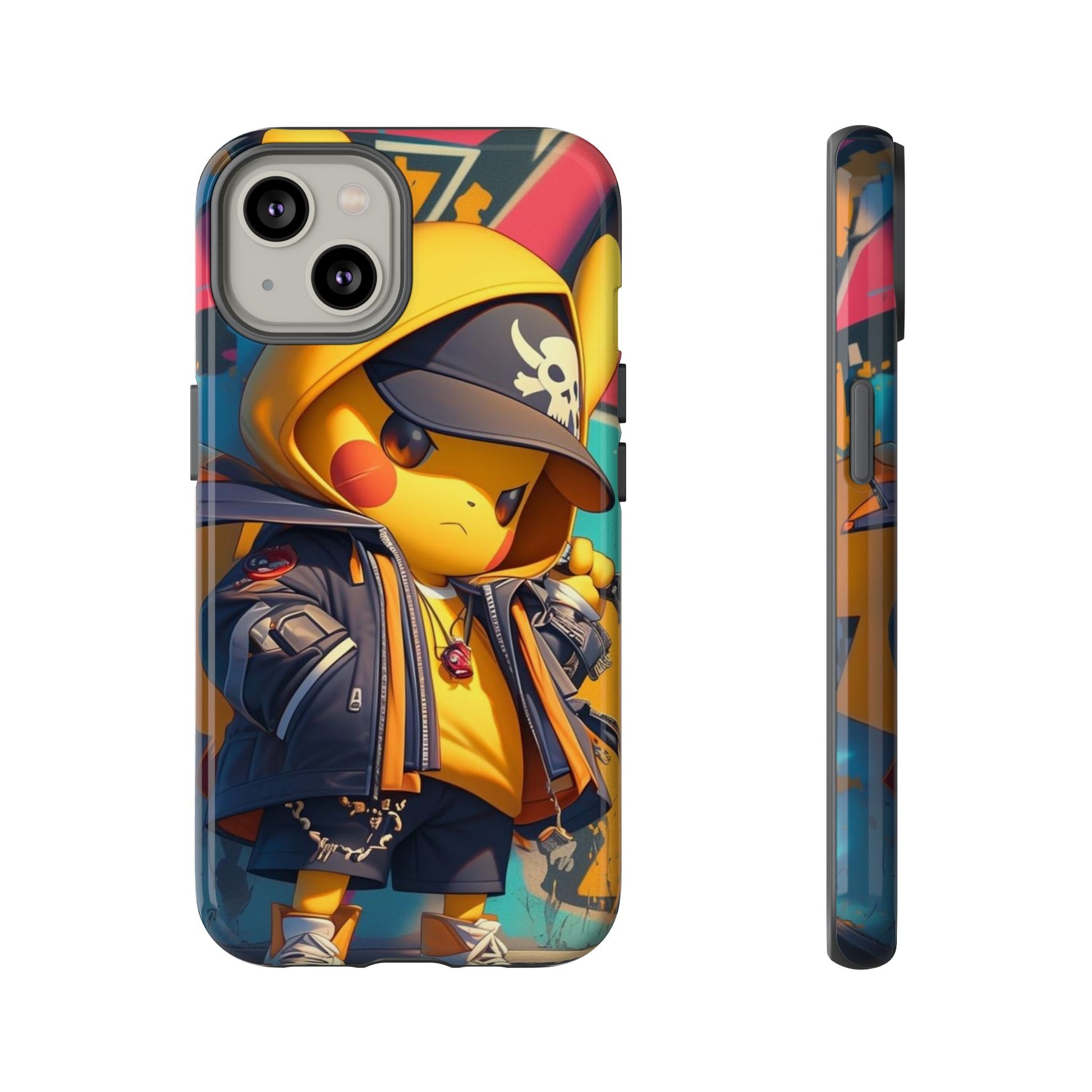 Cute Poke Bear Phone Case, Tough Cases for iPhones, Samsung, and Pixel