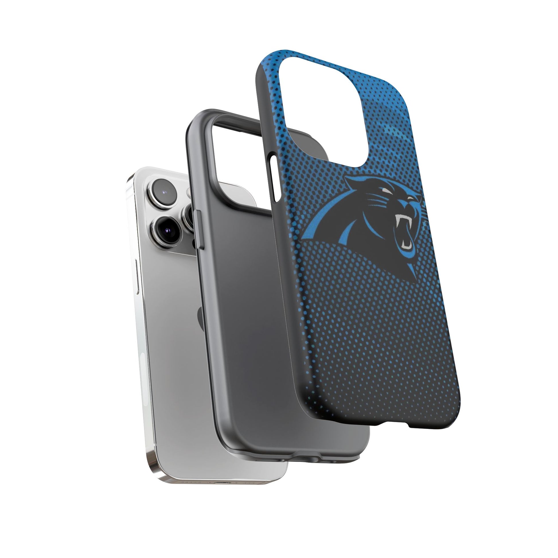 Carolina Panthers Football Logo Tough Cases for iPhones, Samsung, and Pixel