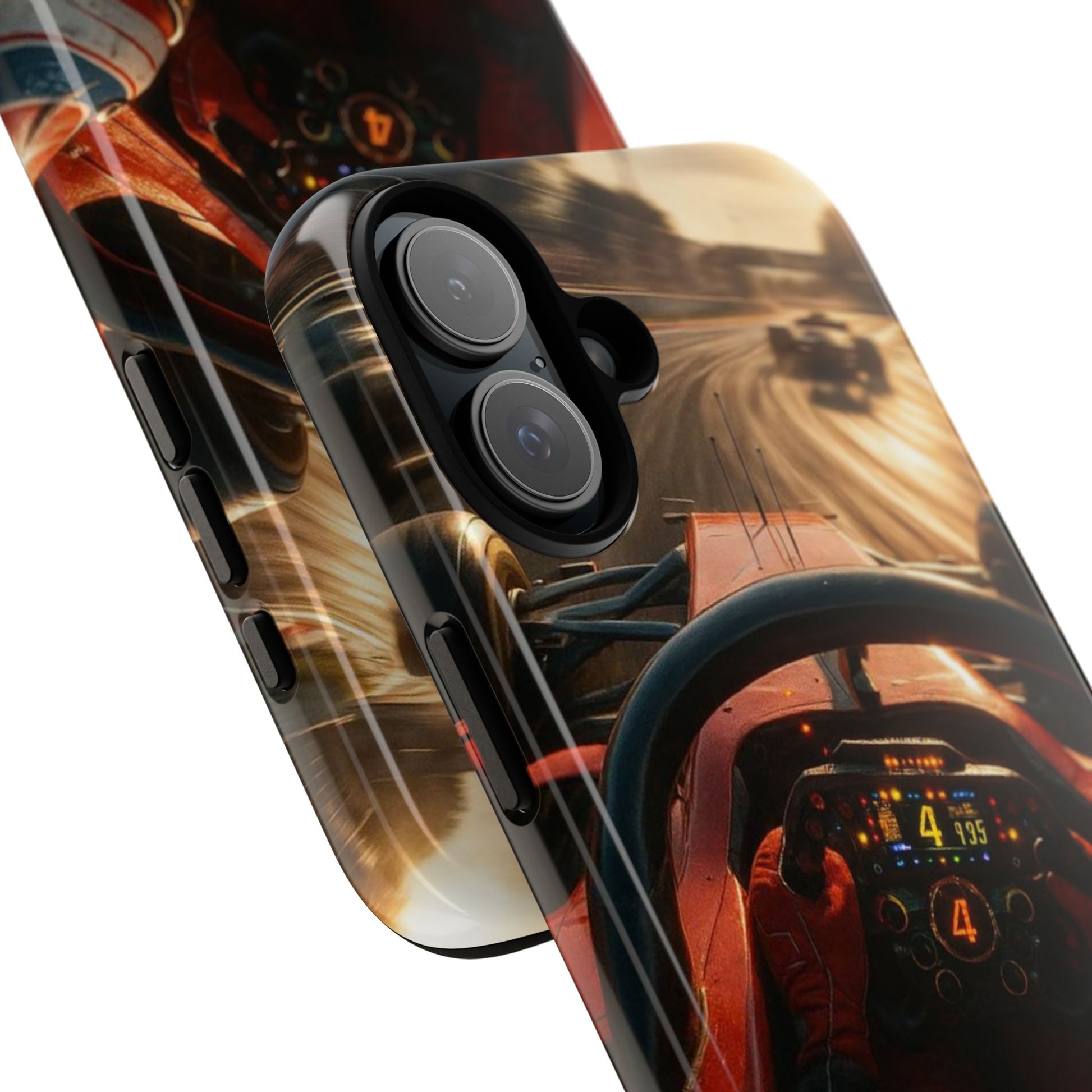 Formula 1 Cockpit Phone Case, Tough Cases for iPhones, Samsung, and Pixel
