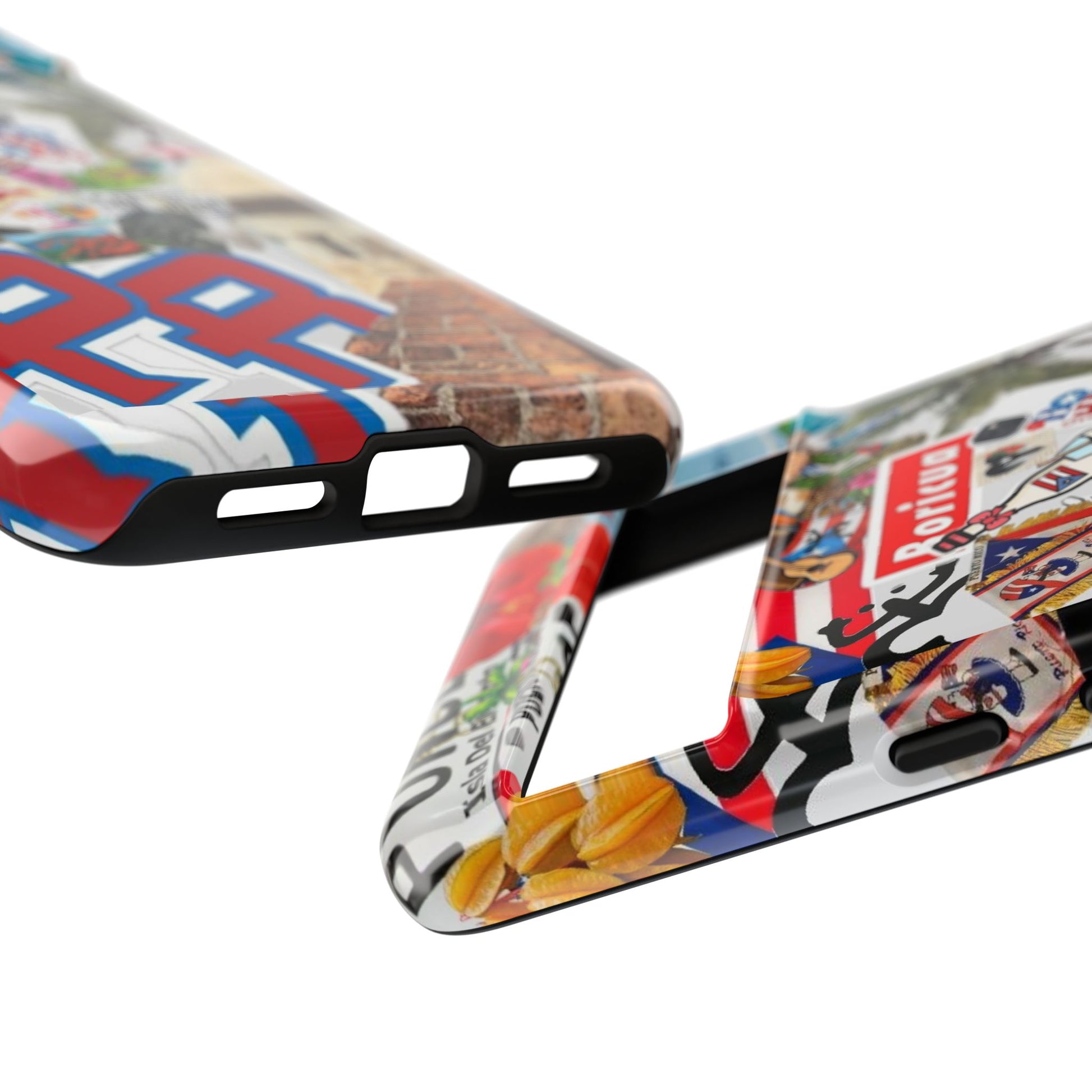 Puerto Rico Boricua Art Tough Cases for iPhones, Samsung, and Pixel
