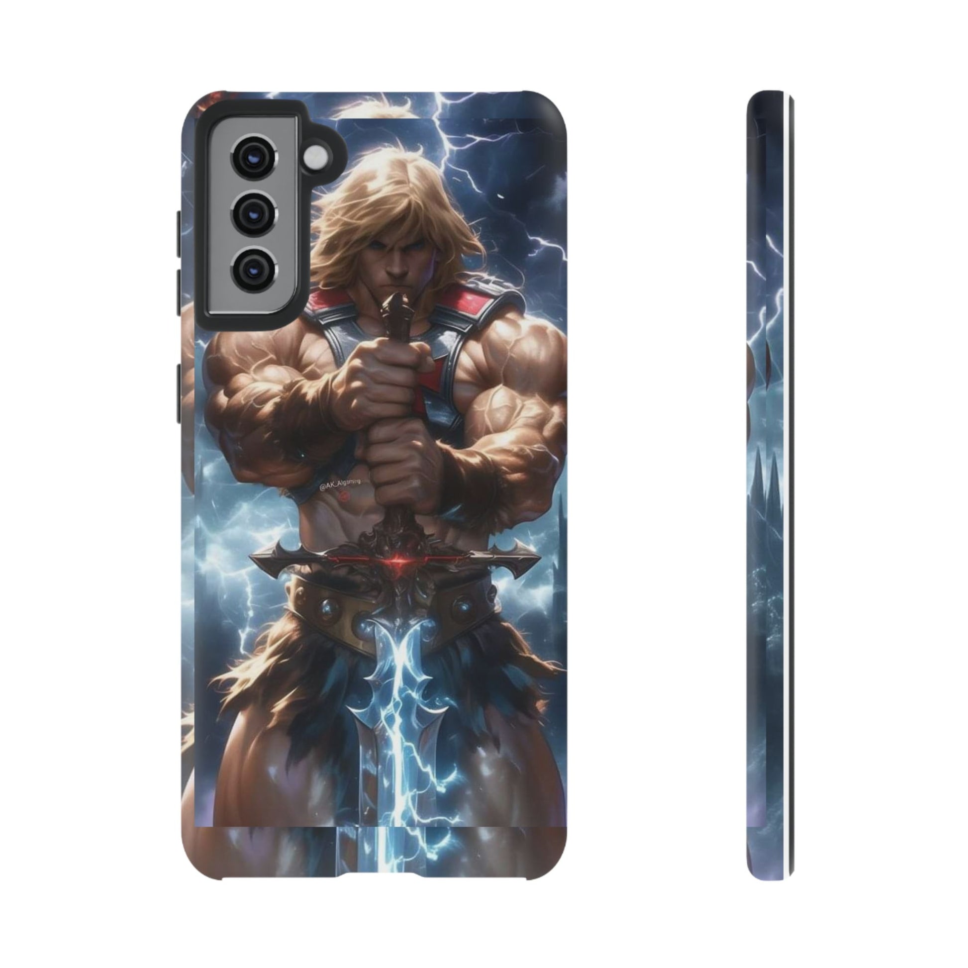 He-Man Masters of the Universe Tough Cases for iPhones, Samsung, and Pixel