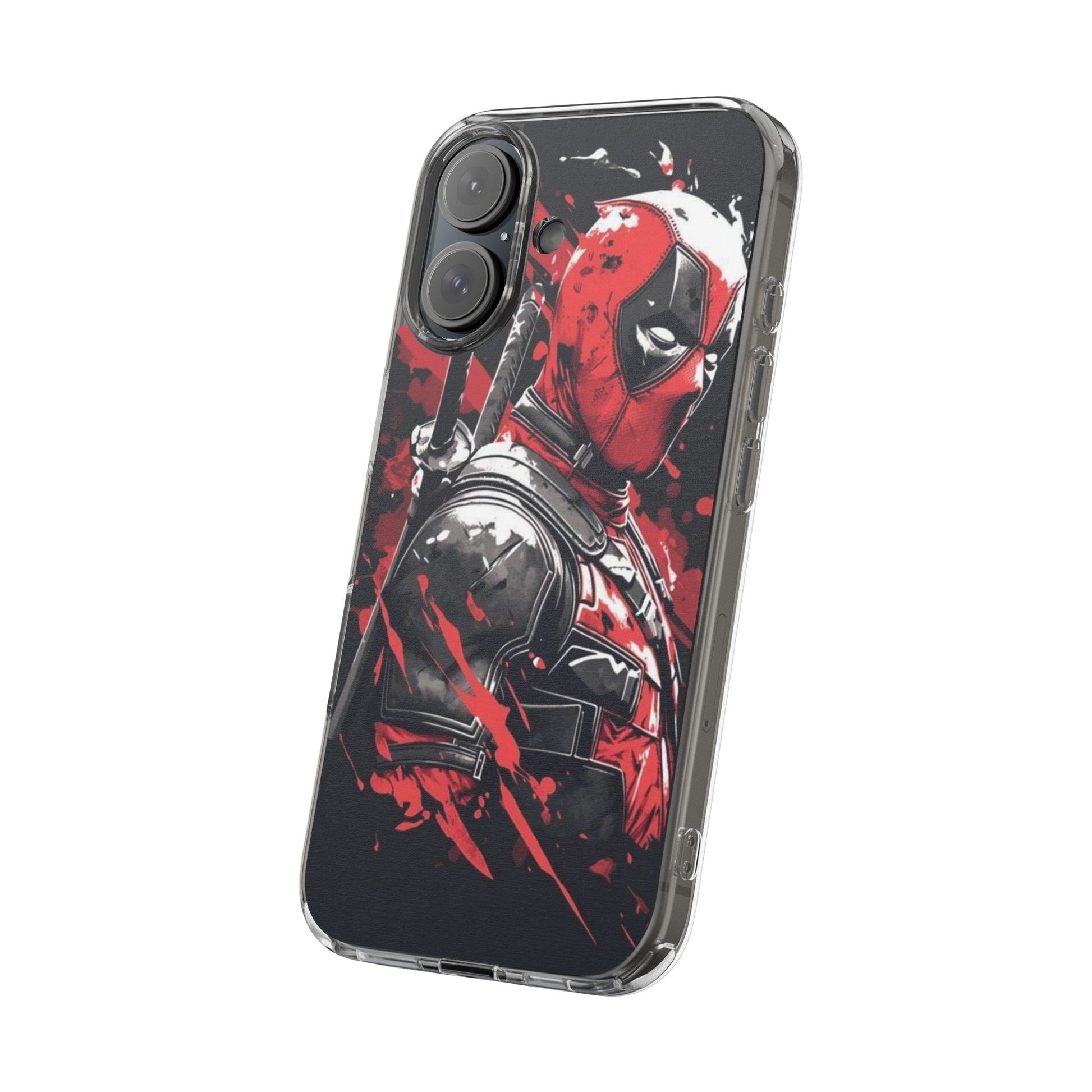 Phone Case, Deadpool Inspired, Iphone, Samsung, Marvel Gift, Comic Book Fan,