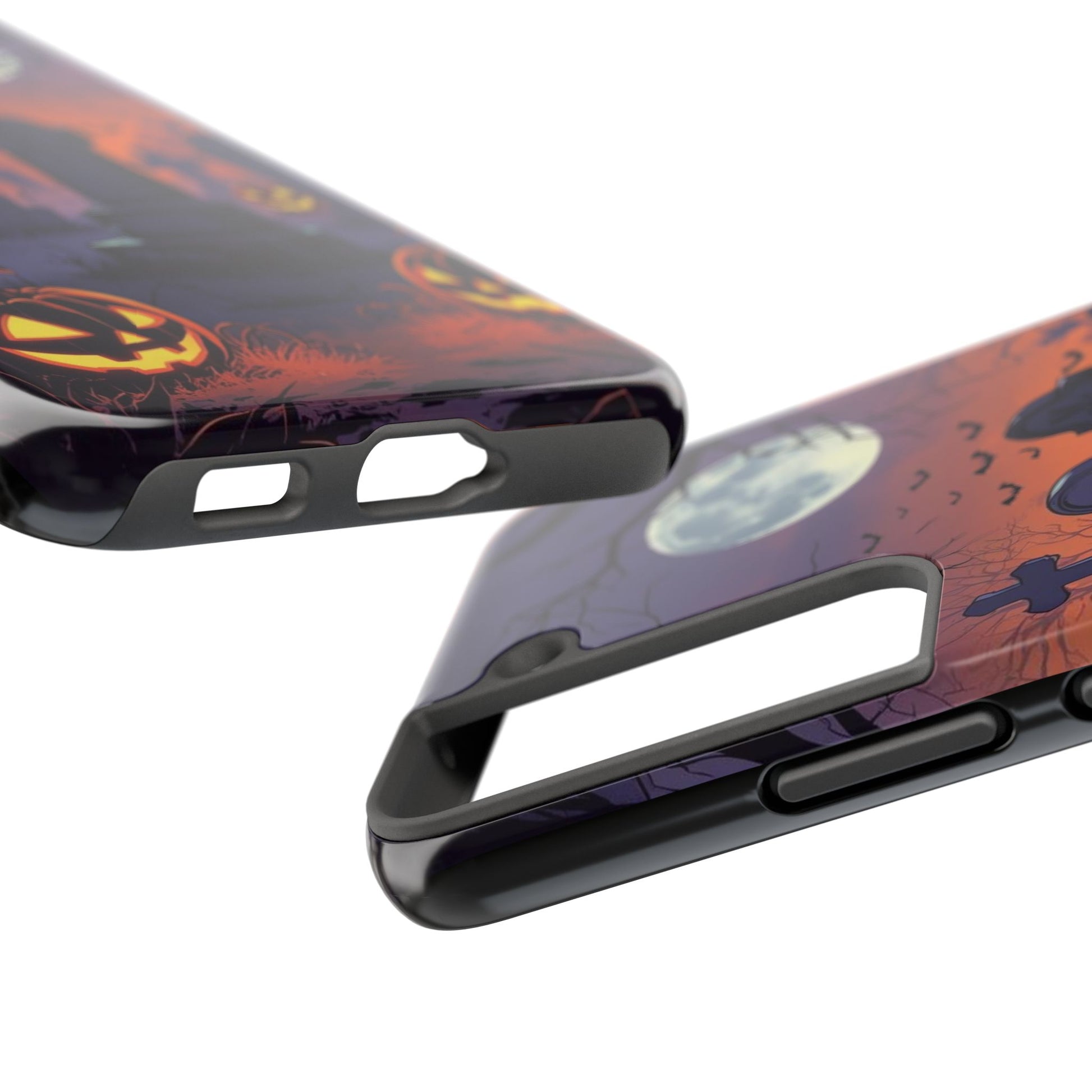 Graveyard Halloween Theme Phone Cases for iPhones & Samsung Phones