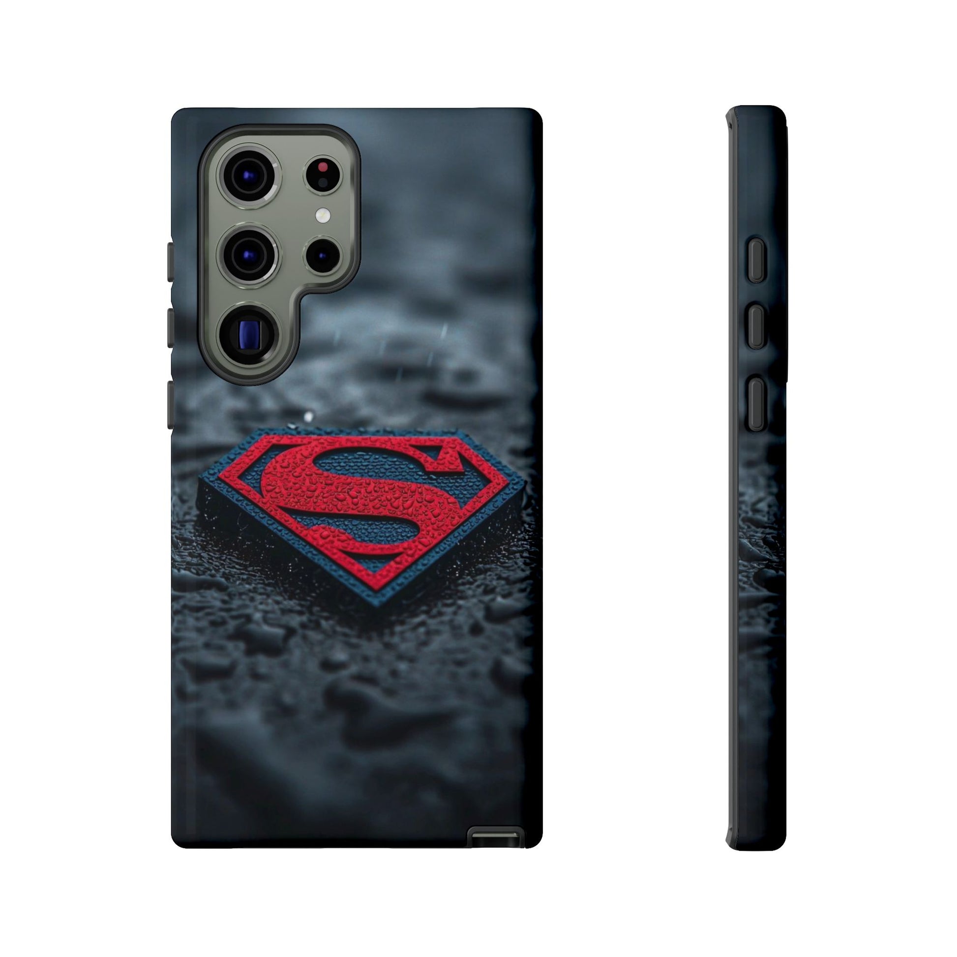 Superman Logo Tough Cases for iPhones, Samsung, and Pixel