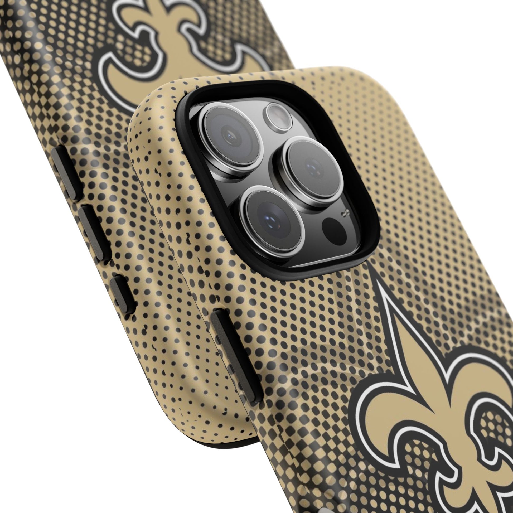 New Orleans Football Saints Logo Tough Cases for iPhones, Samsung, and Pixel