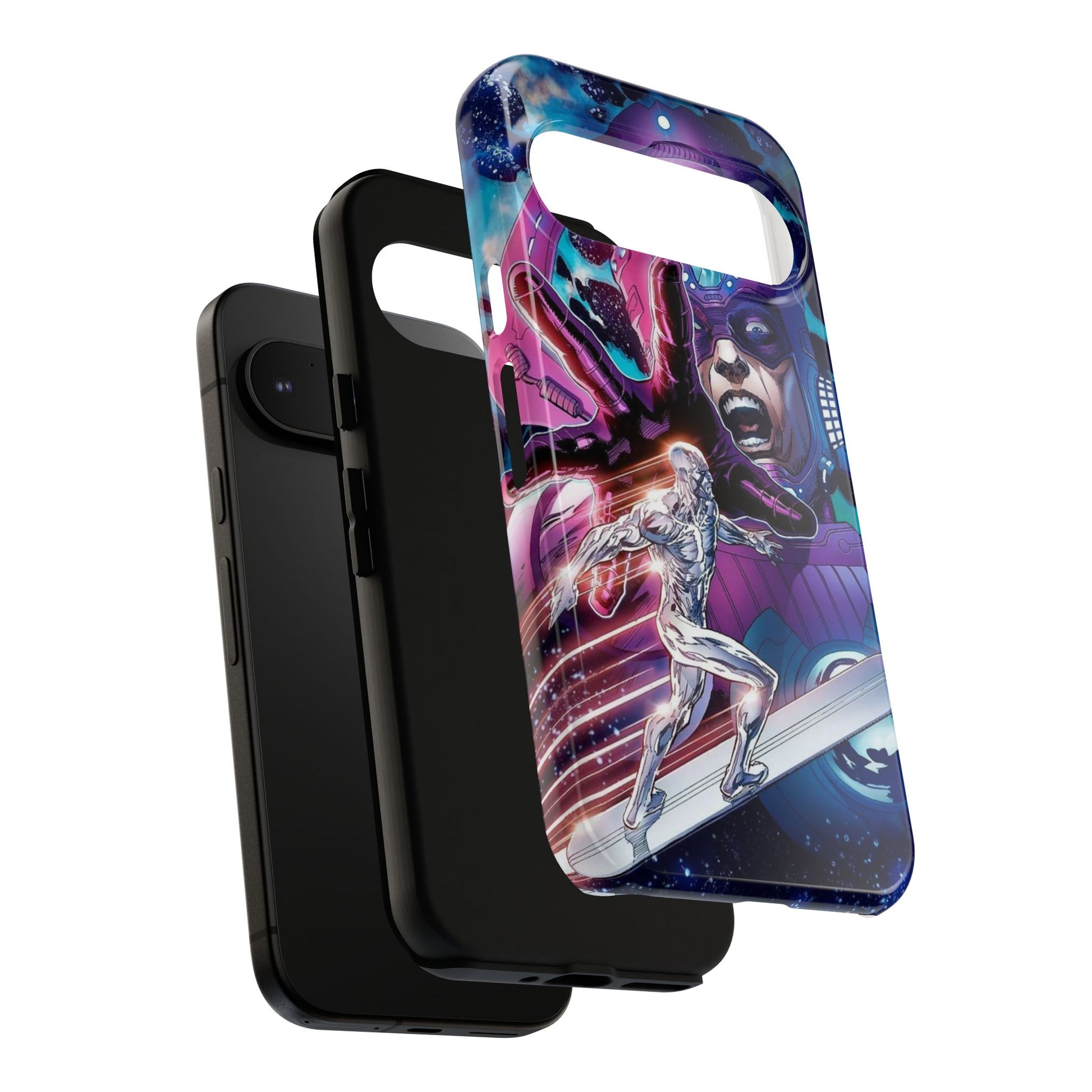 Galactus x Silver Surfer Marvel Phone Case, Tough Cases for iPhones, Samsung, and Pixel