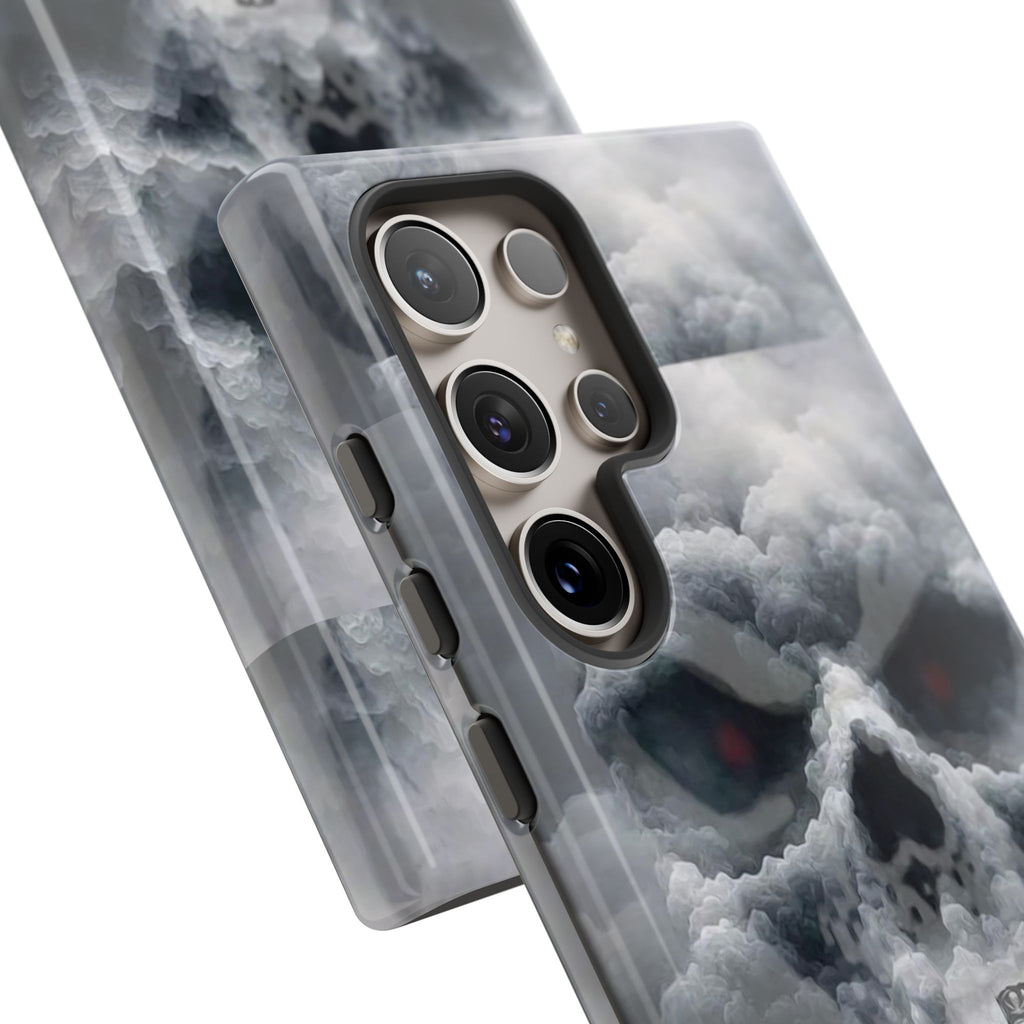 Skull Pirate Ship Football Buccaneers Tough Cases for iPhones, Samsung, and Pixel