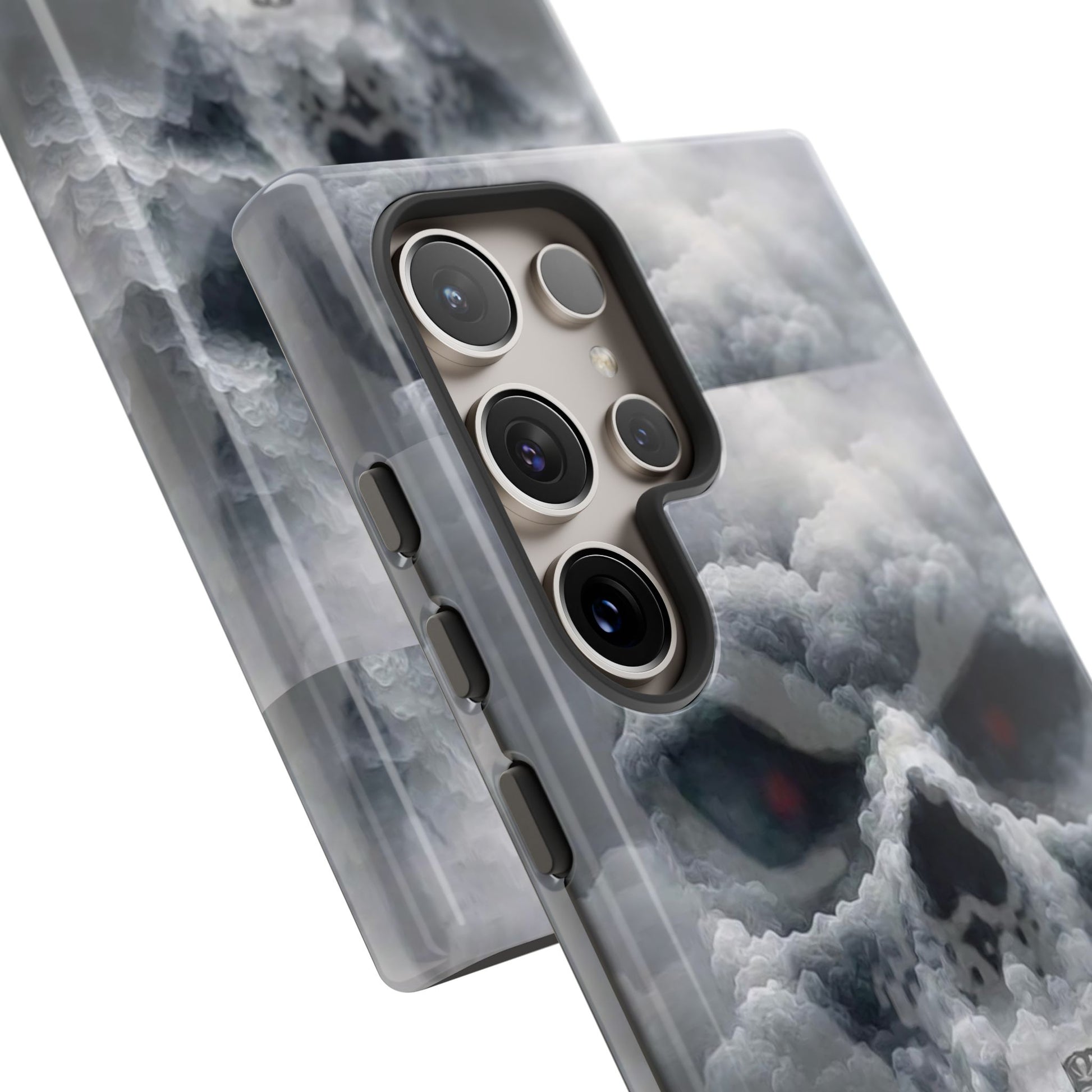 Skull Pirate Ship Football Buccaneers Tough Cases for iPhones, Samsung, and Pixel