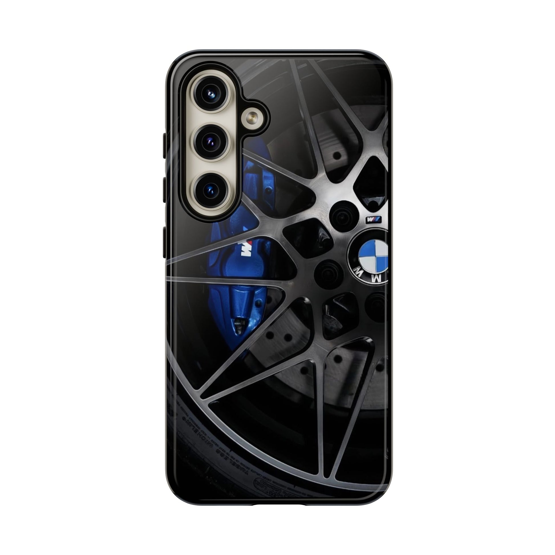 BMW M3 Racing Wheels Tough Cases for iPhones, Samsung, and Pixel