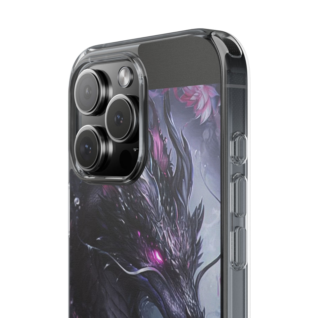 Phone Cases, Purple Dragon Design, iPhone Samsung Case, Protective Cover, Unique