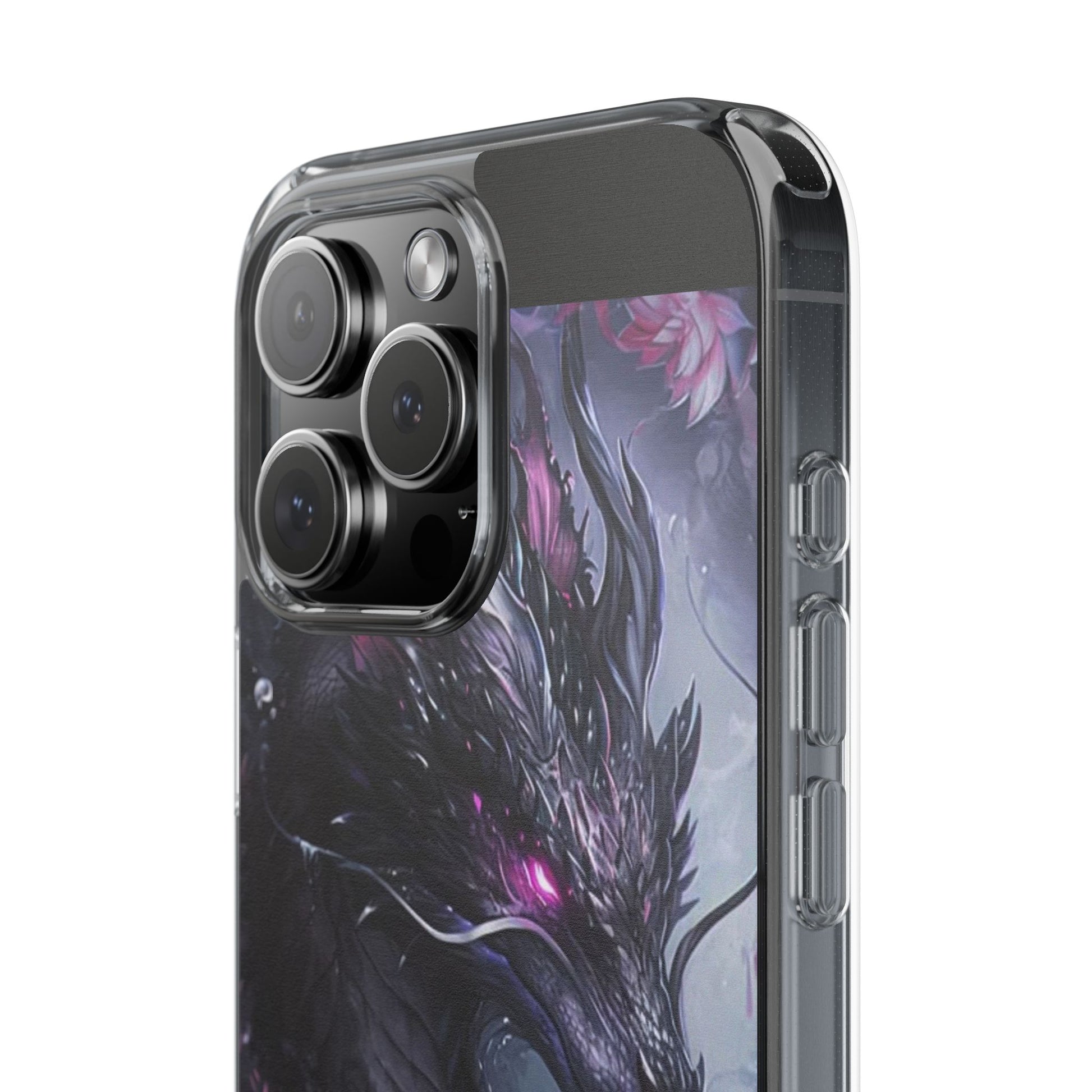 Phone Cases, Purple Dragon Design, iPhone Samsung Case, Protective Cover, Unique
