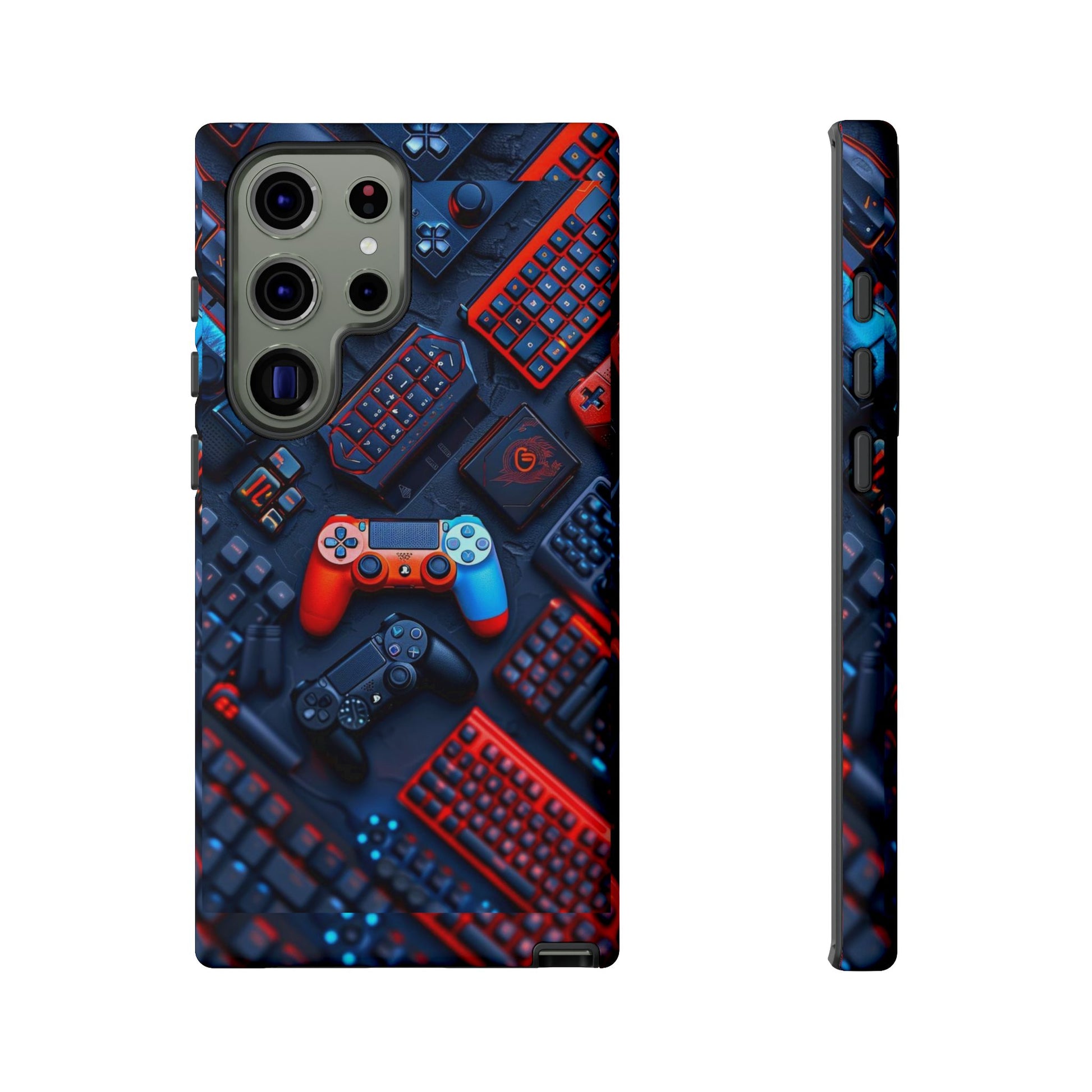 Gamer Themed Controllers Tough Cases for iPhones, Samsung, and Pixel
