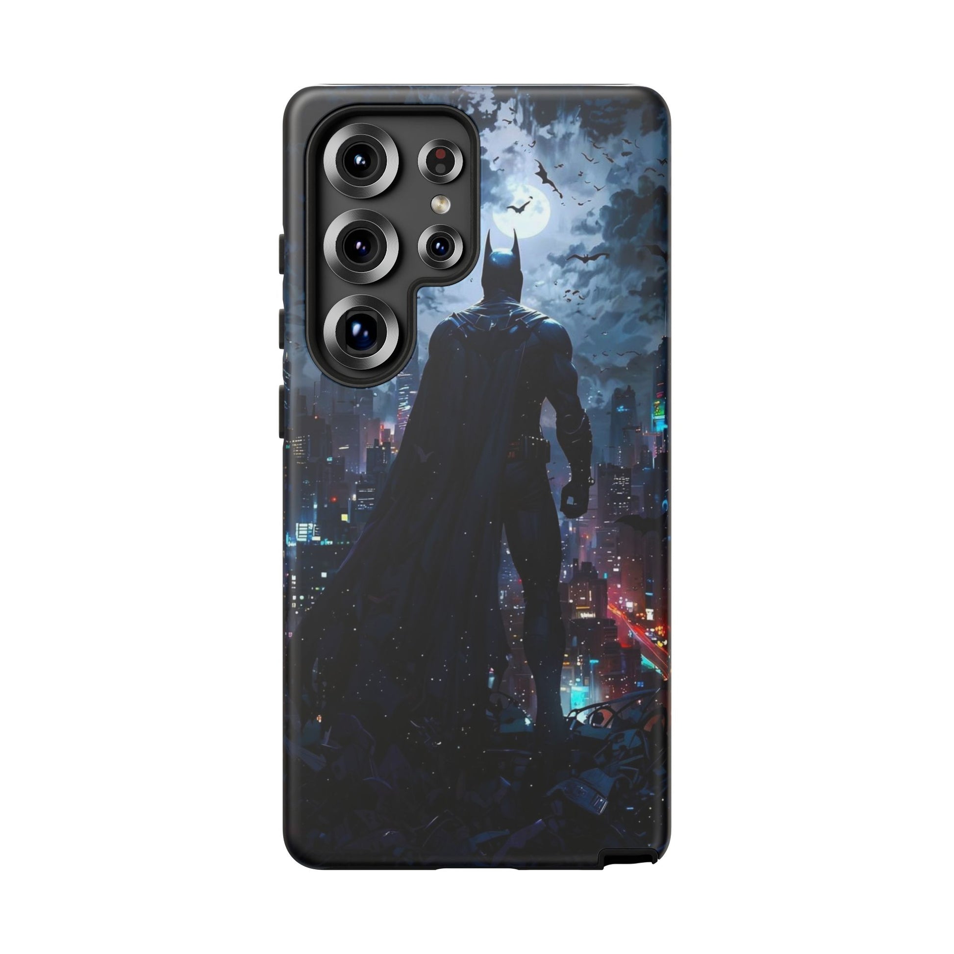 Gotham City Batman Tough Cases for iPhones, Samsung, and Pixel