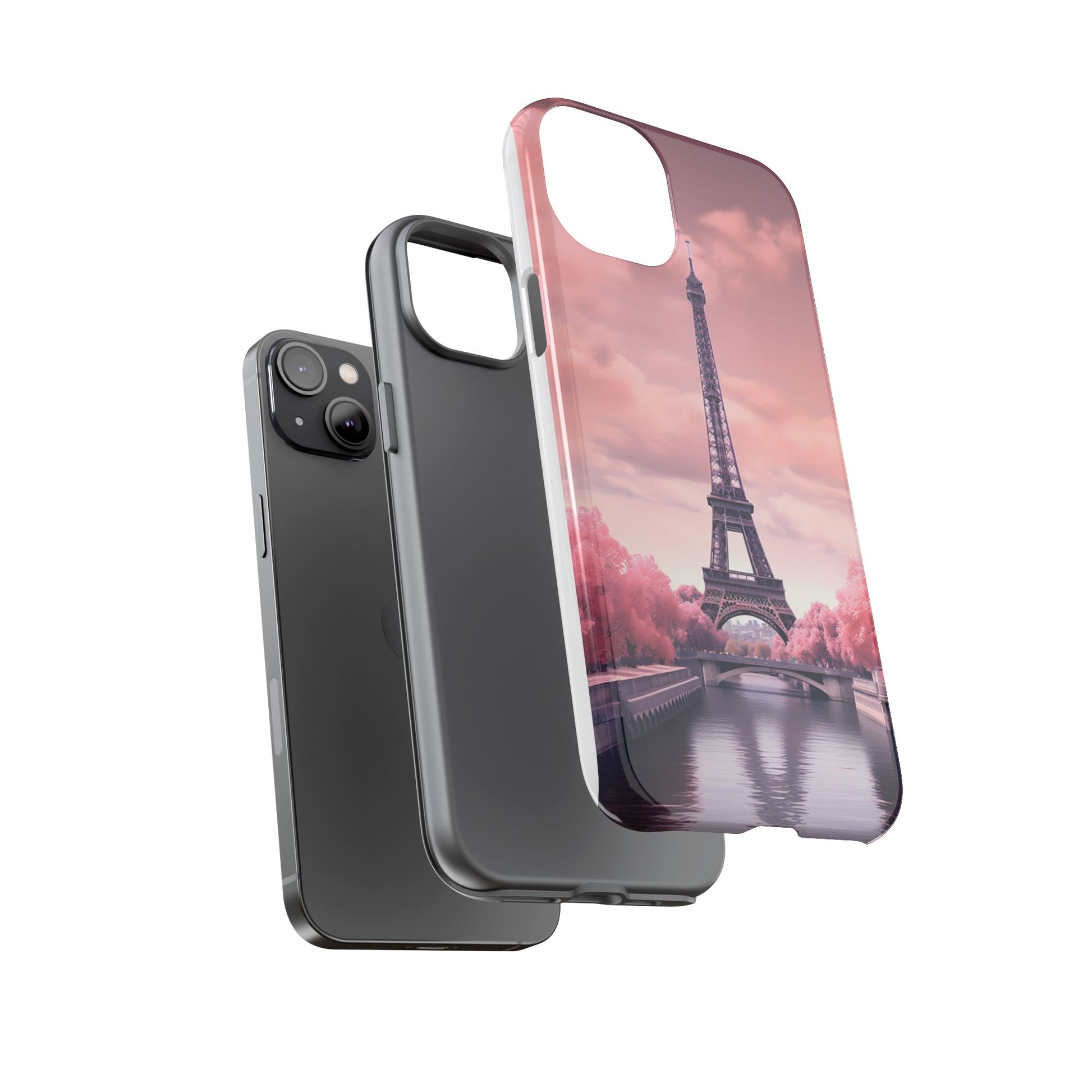 Eiffel Tower Paris Tough Cases for iPhones, Samsung, and Pixel