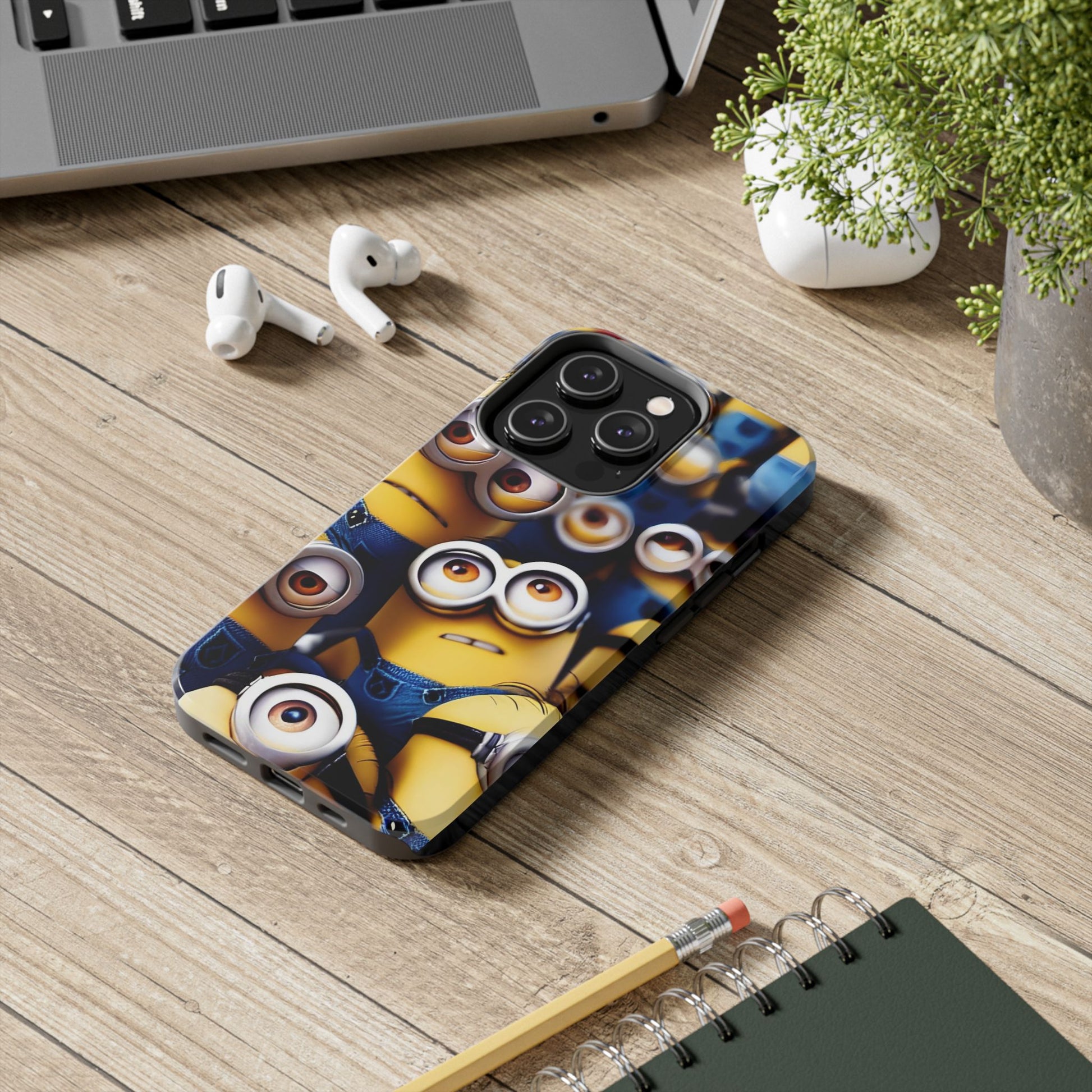 Minions Theme Phone Cases for Iphones & Samsung Phones Durable