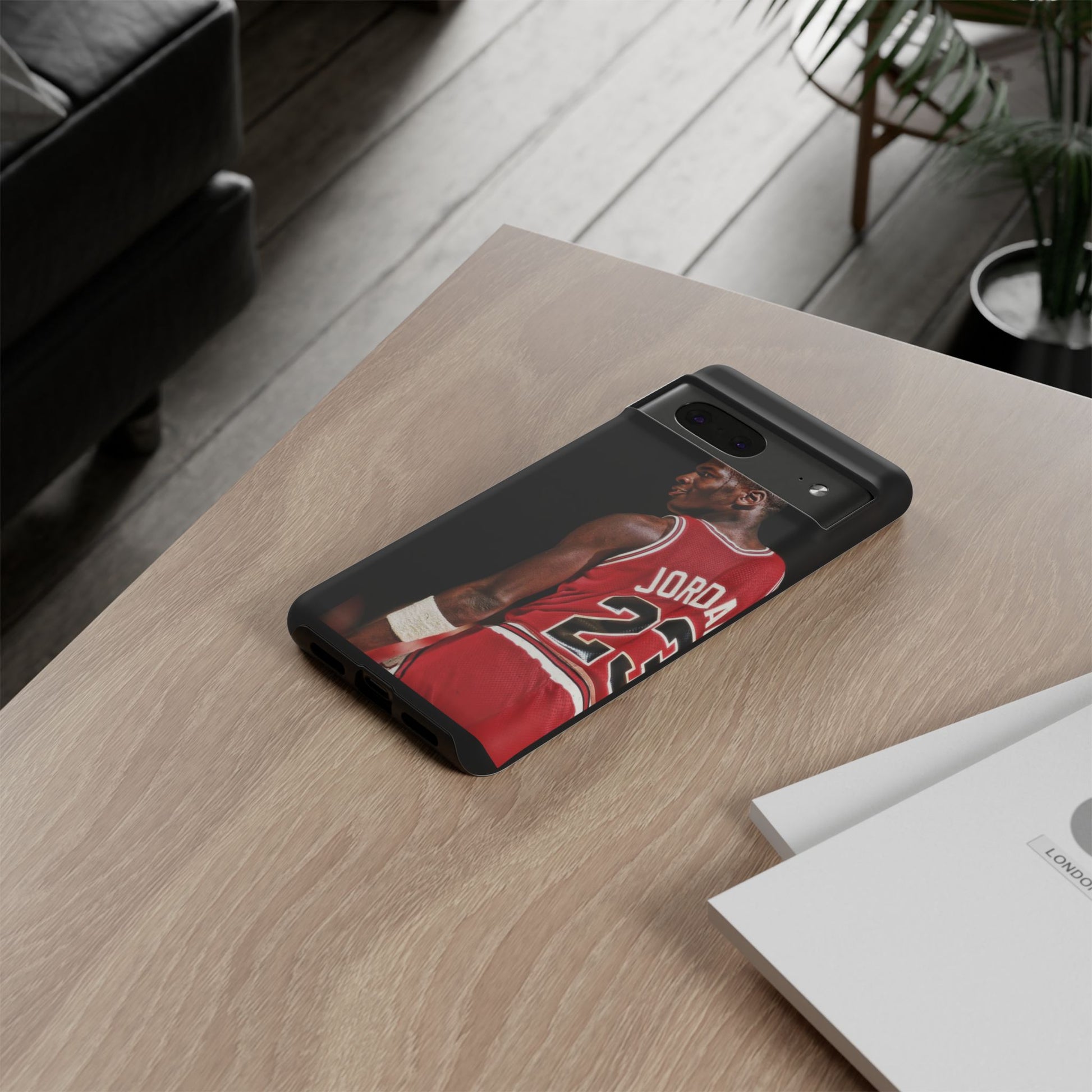 Basketball Legend Michael Jordan Tough Cases for iPhones, Samsung, and Pixel
