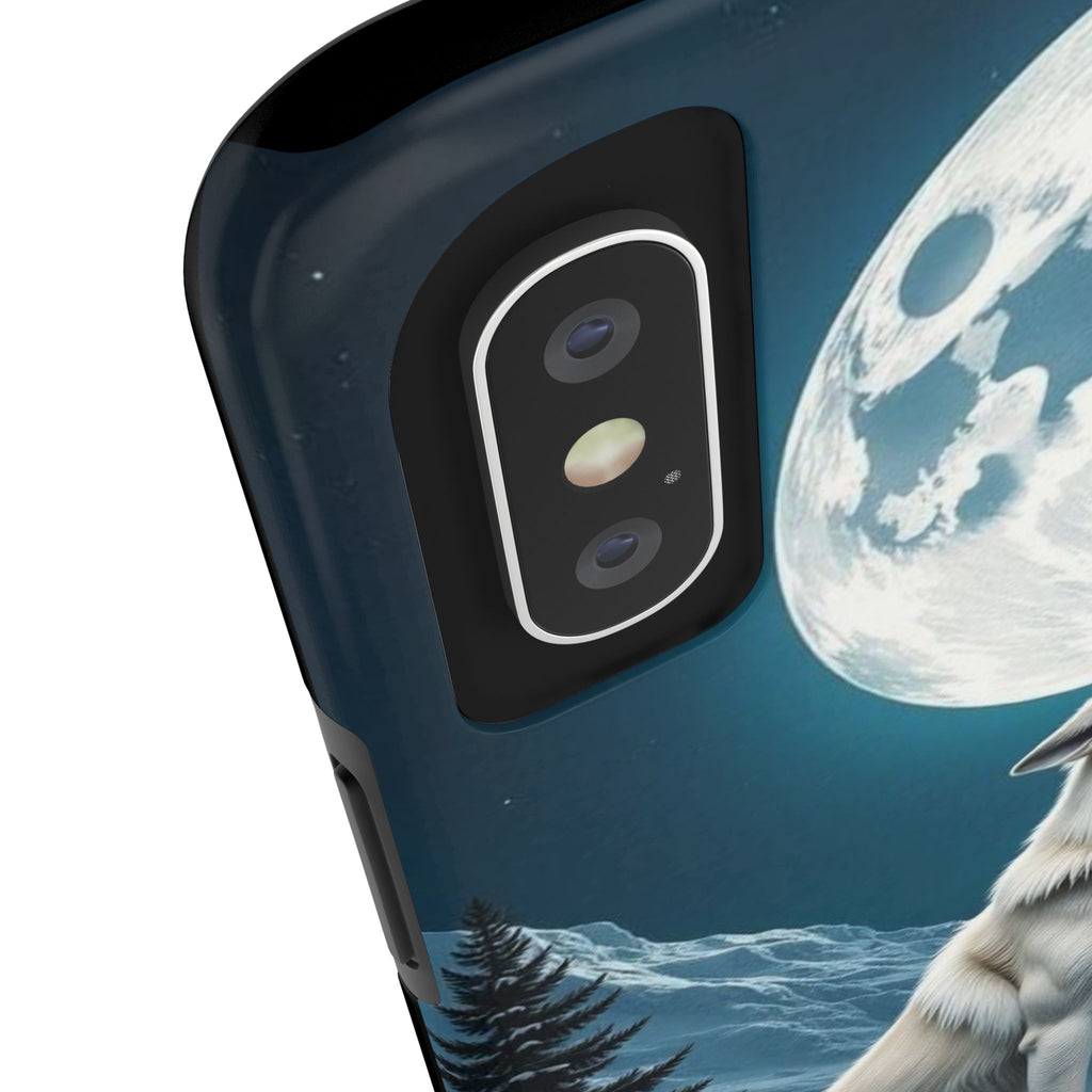 Howling Wolf Theme Phone Cases for iPhones & Samsung Phones