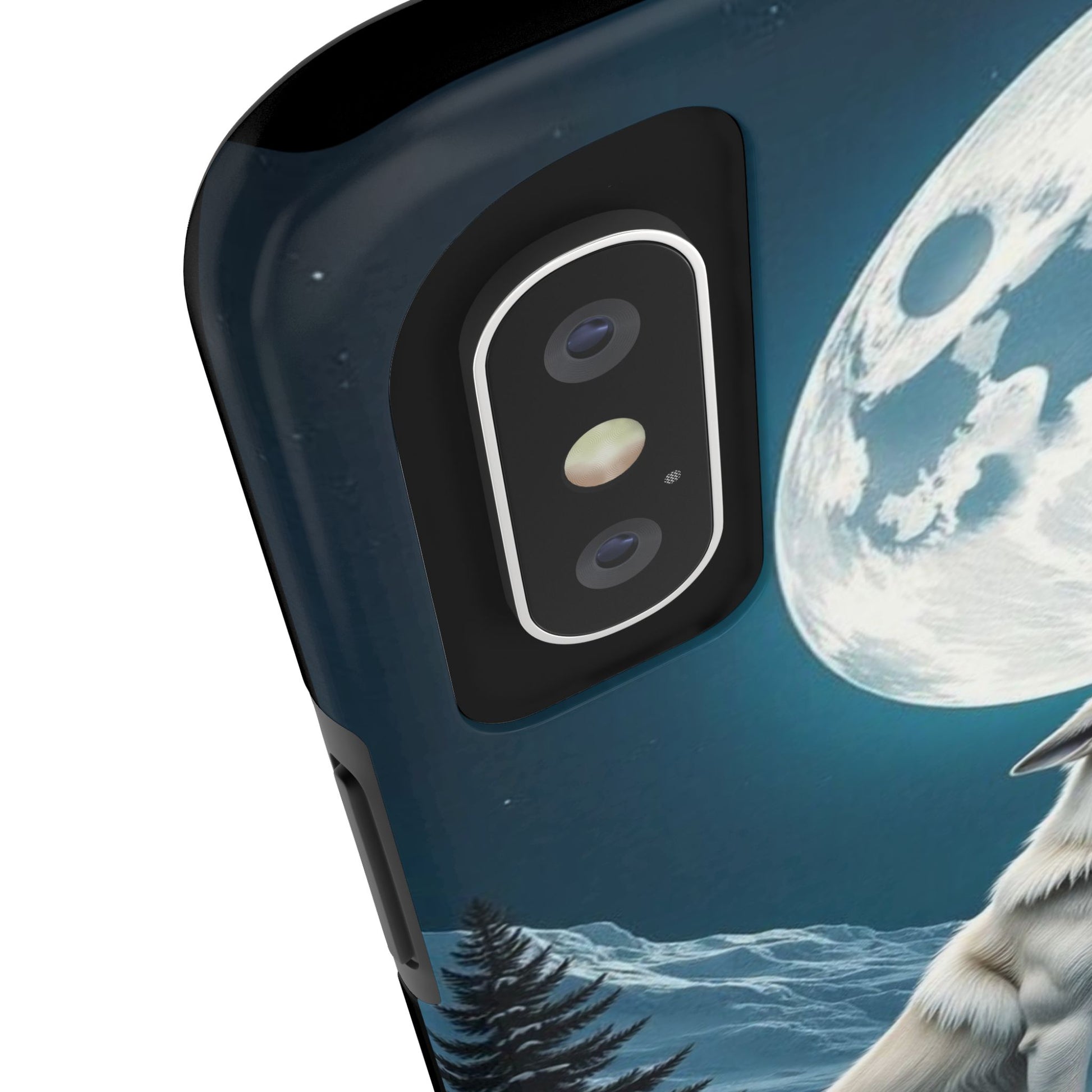 Howling Wolf Theme Phone Cases for iPhones & Samsung Phones