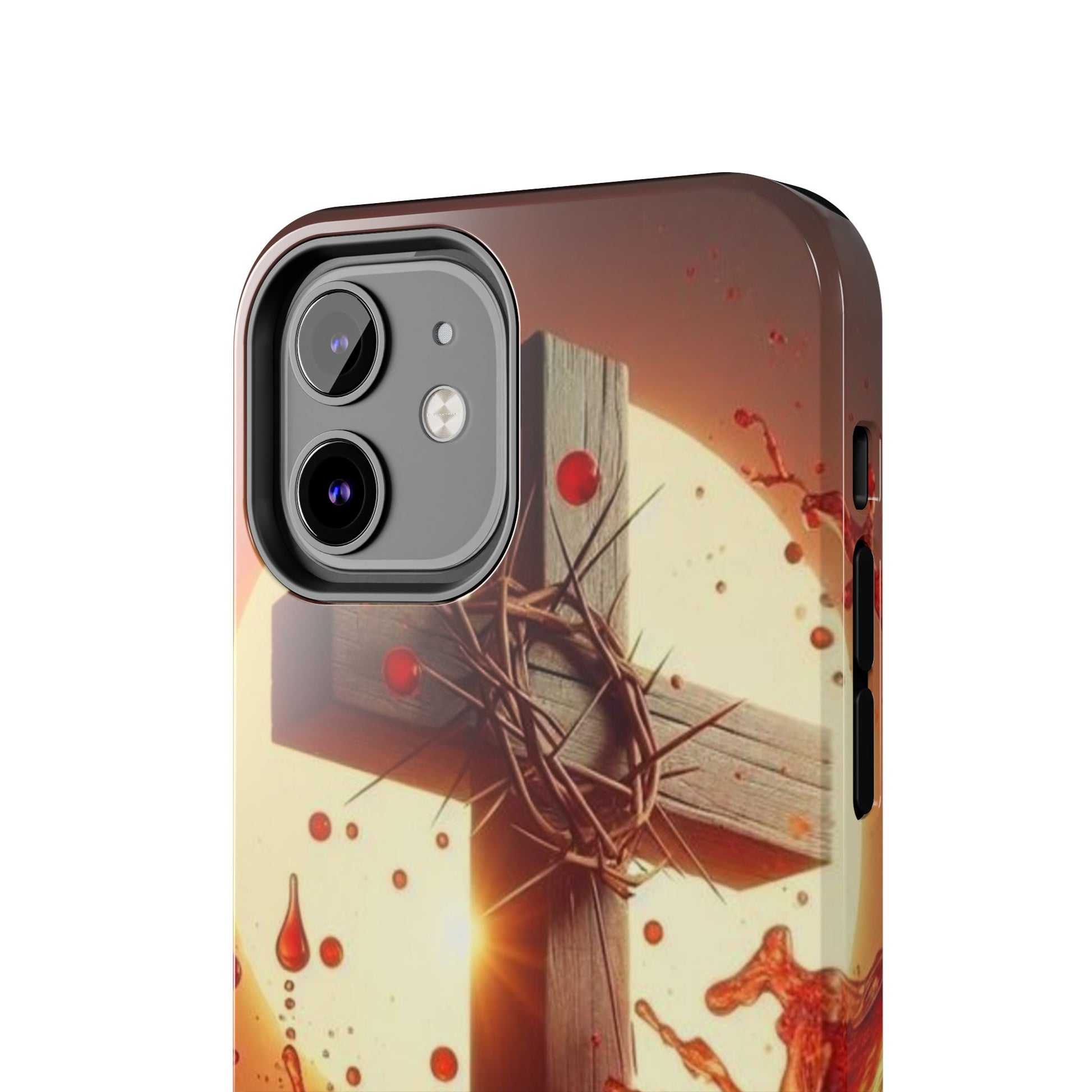 Blood of Christ Christian Theme Phone Cases for iPhones & Samsung Phones