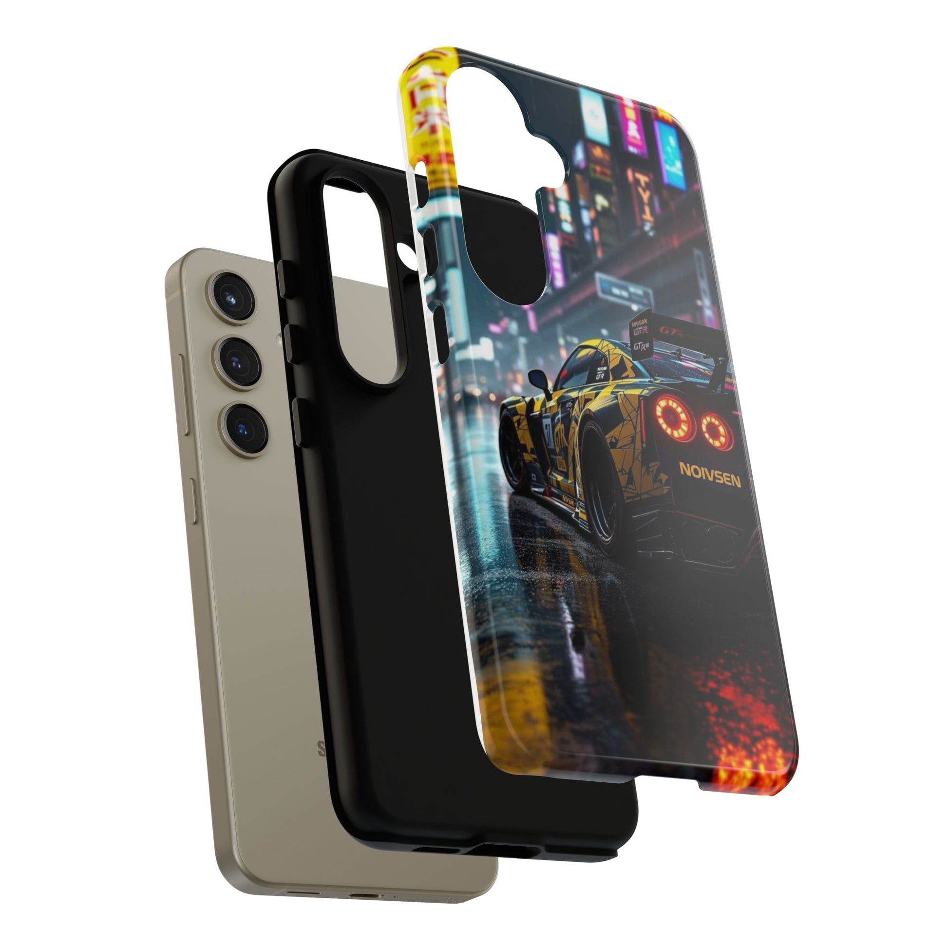 Nissan GTR in Japan Art Tough Cases for iPhones, Samsung, and Pixel