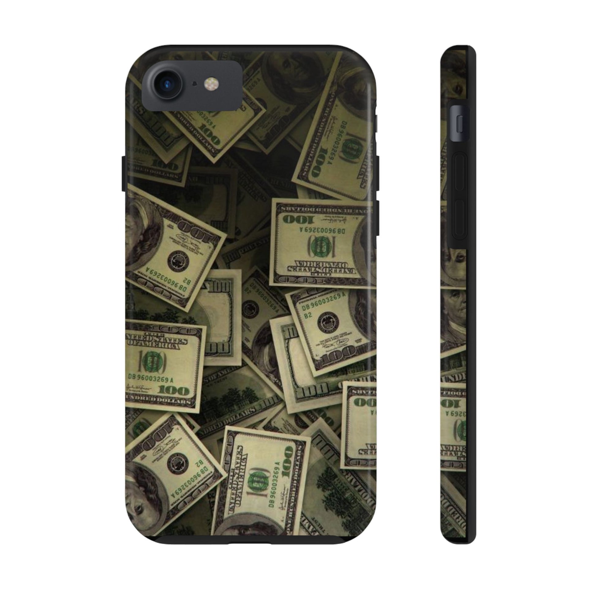 Money Pattern Print Theme Phone Case for iPhone & Samsung Galaxy Phones