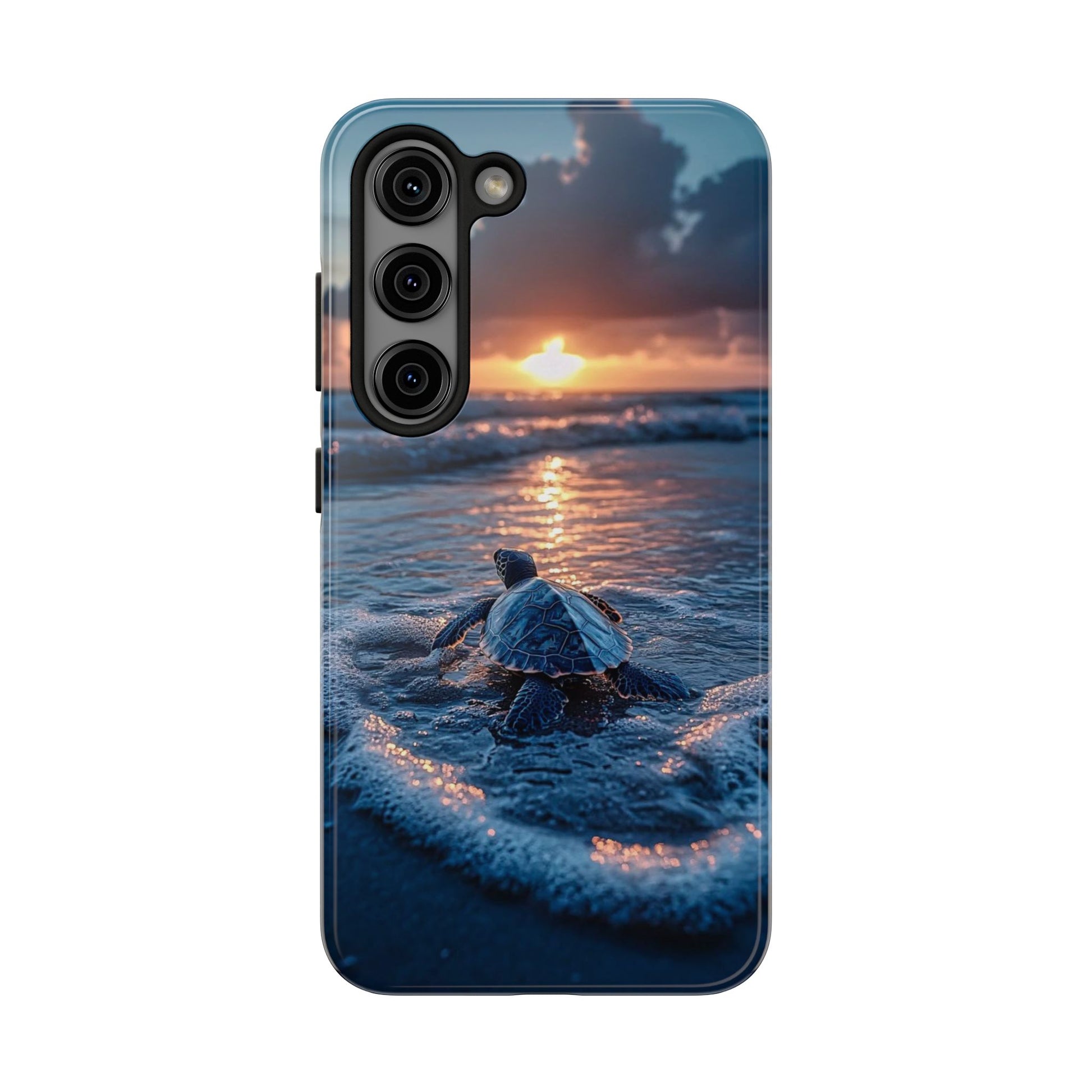 Beautiful Sea Turtle Themed Tough Phone Cases for Iphones & Samsung Phones