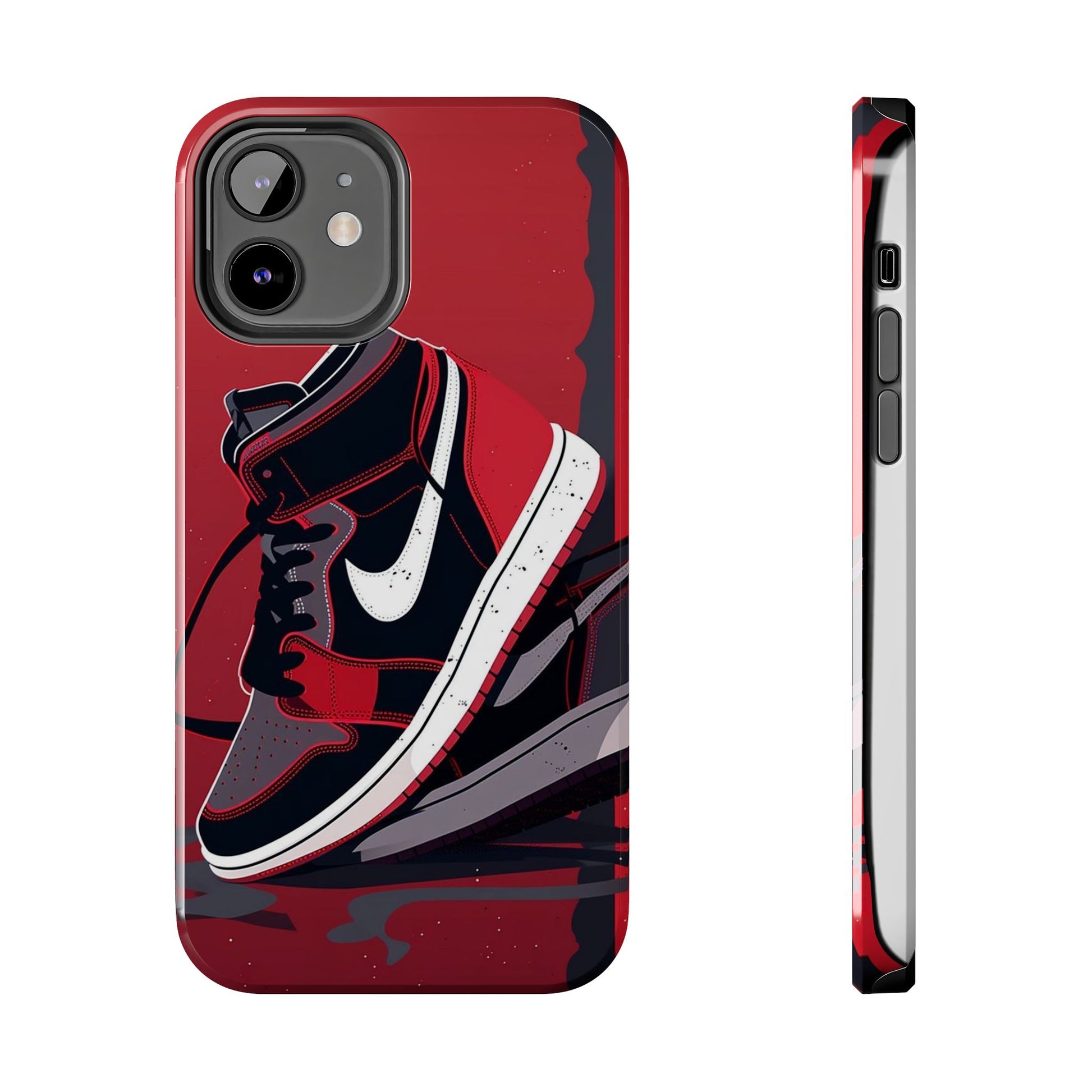 Retro Basketball Sneaker Art Phone Cases for iPhone & Samsung Galaxy Phones
