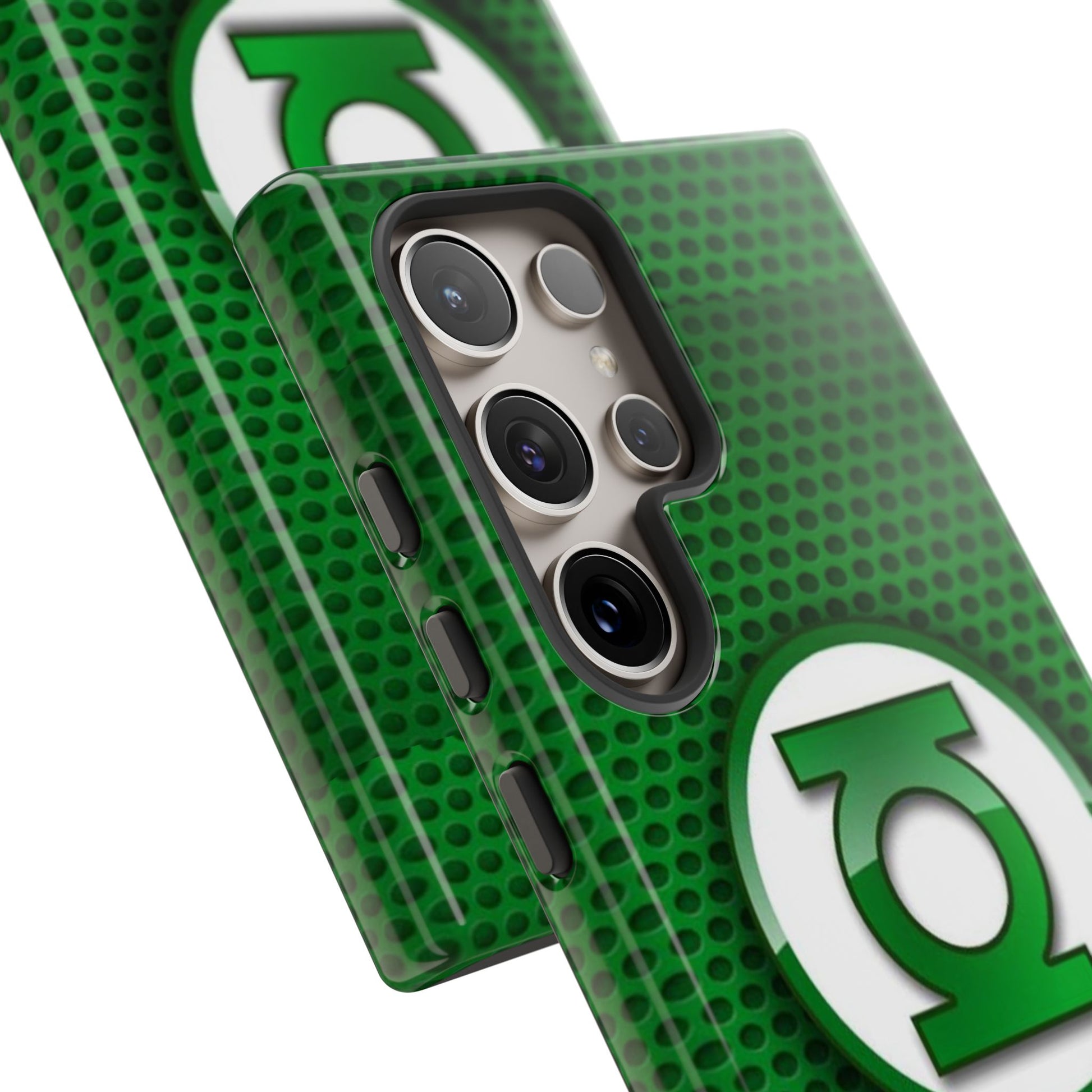Green Lantern Logo Phone Case, Tough Cases, DC Case for iPhones, Samsung, and Pixel