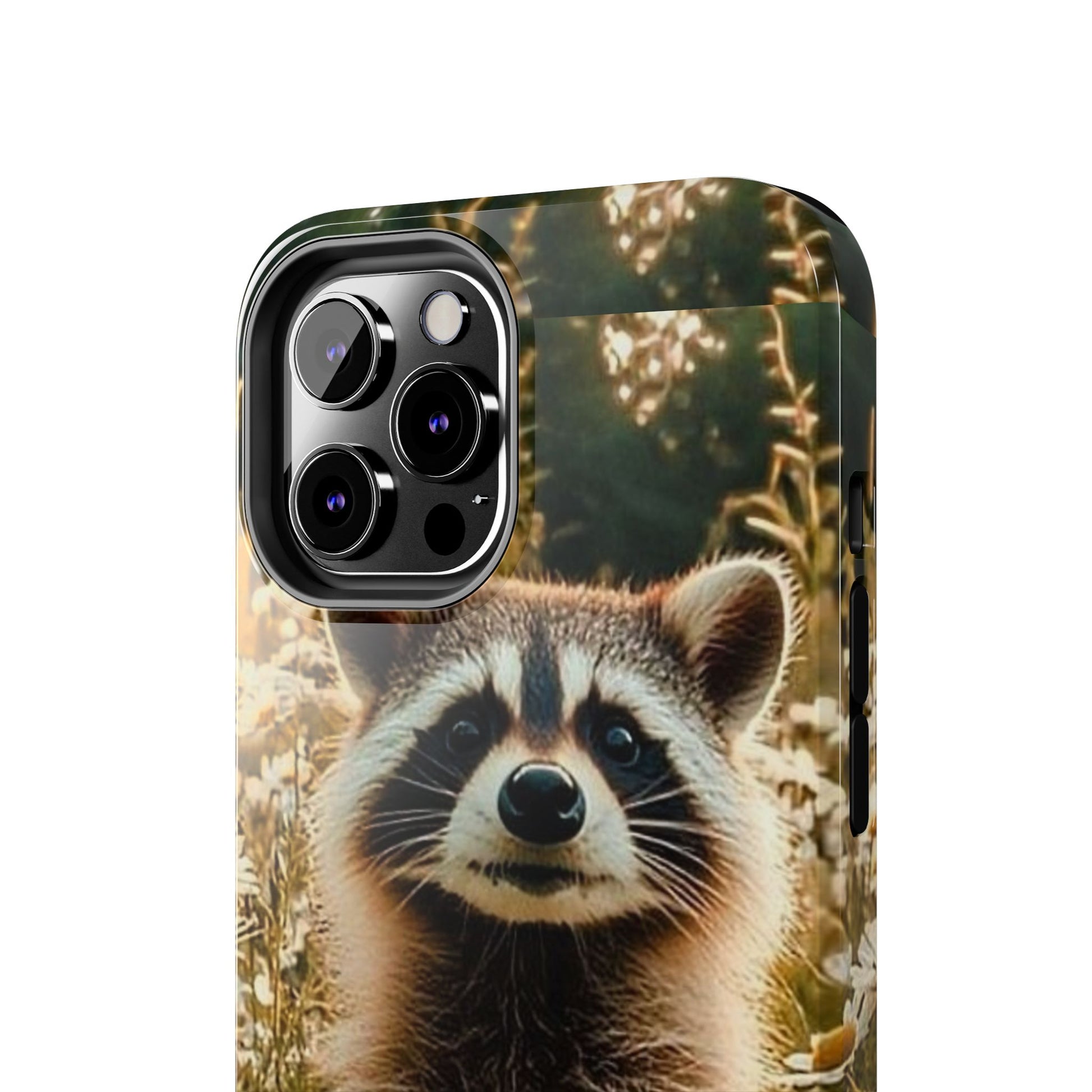 Cute Raccoon Theme Phone Cases for iPhones & Samsung Phones