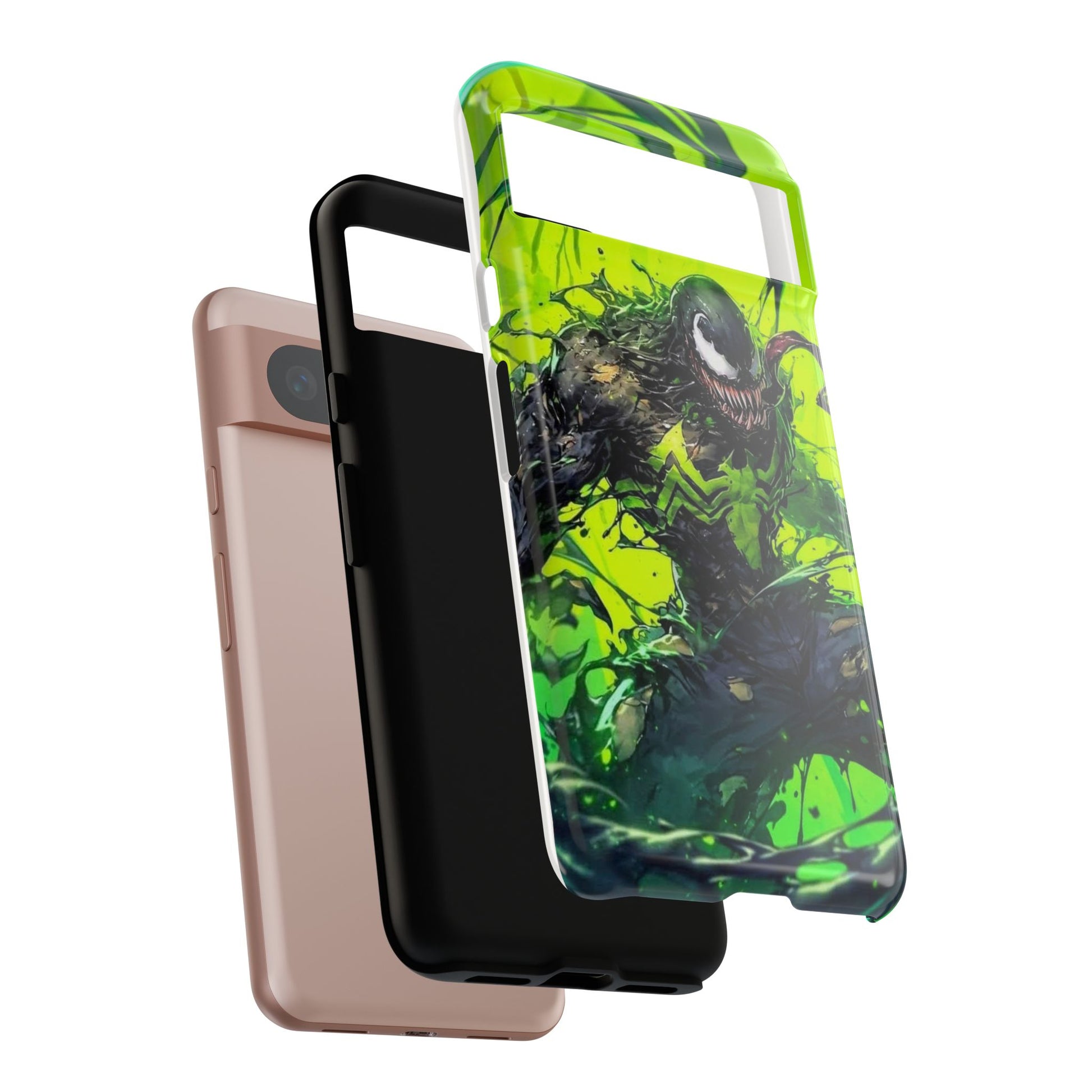Evil Venom Phone Case, Tough Cases, Marvel Comics Phone for iPhones, Samsung, and Pixel