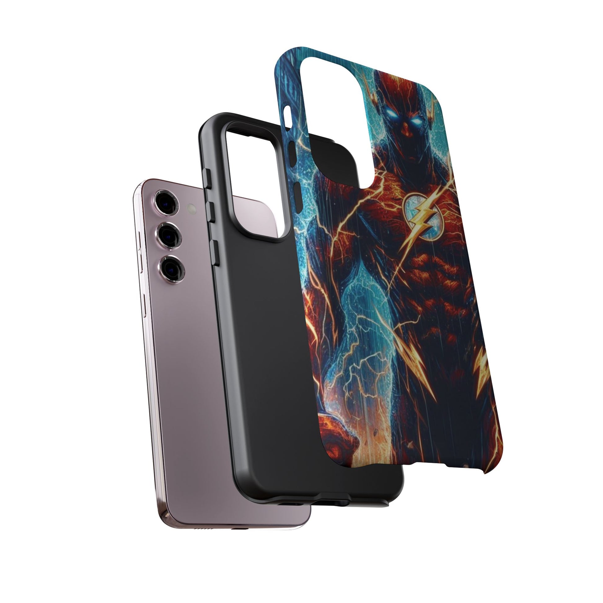 DC Comics The Flash Phone Case, Tough Cases for iPhones, Samsung, and Pixel
