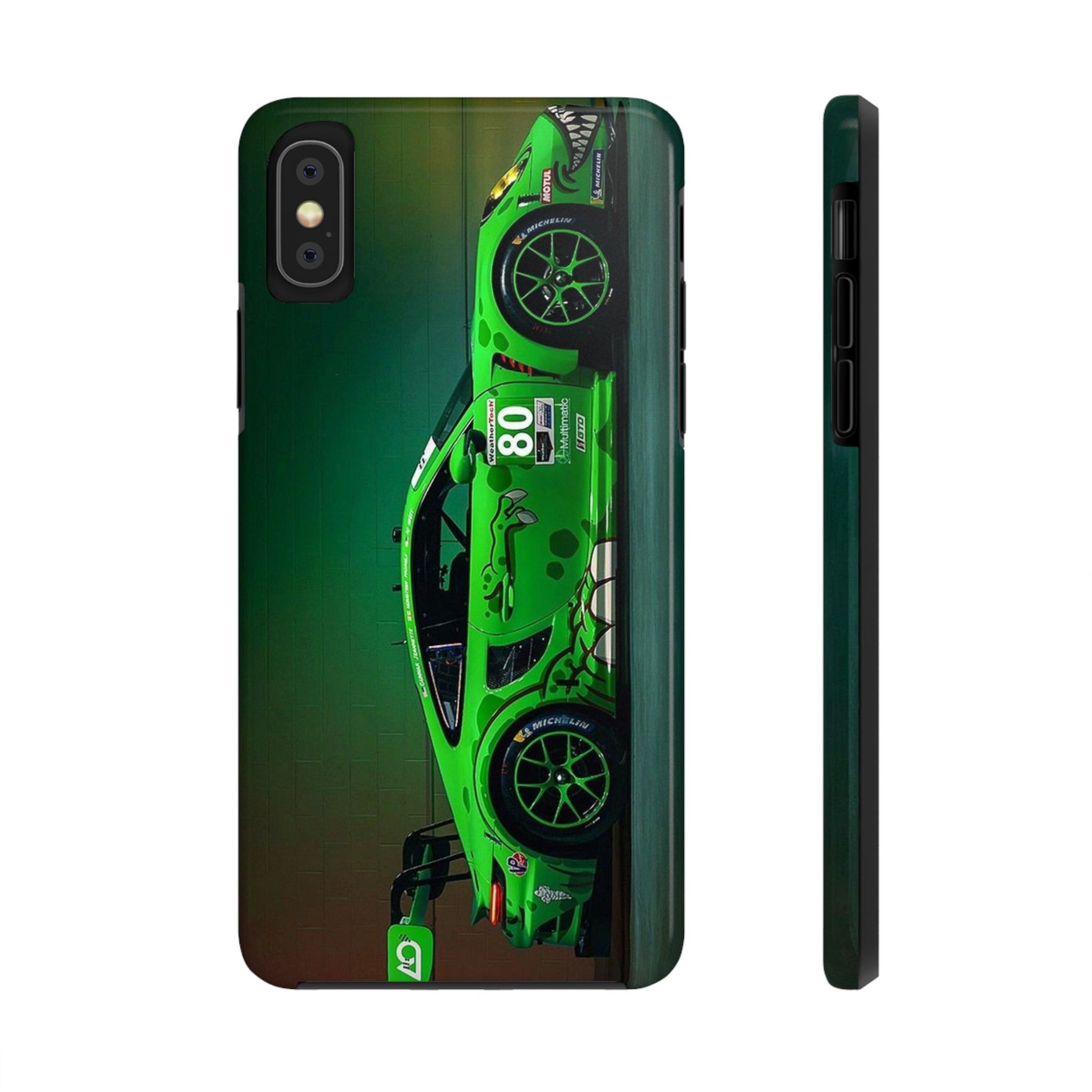 Racing Style Porsche GT Tough Phone Cases for Iphones & Samsung Phones Durable