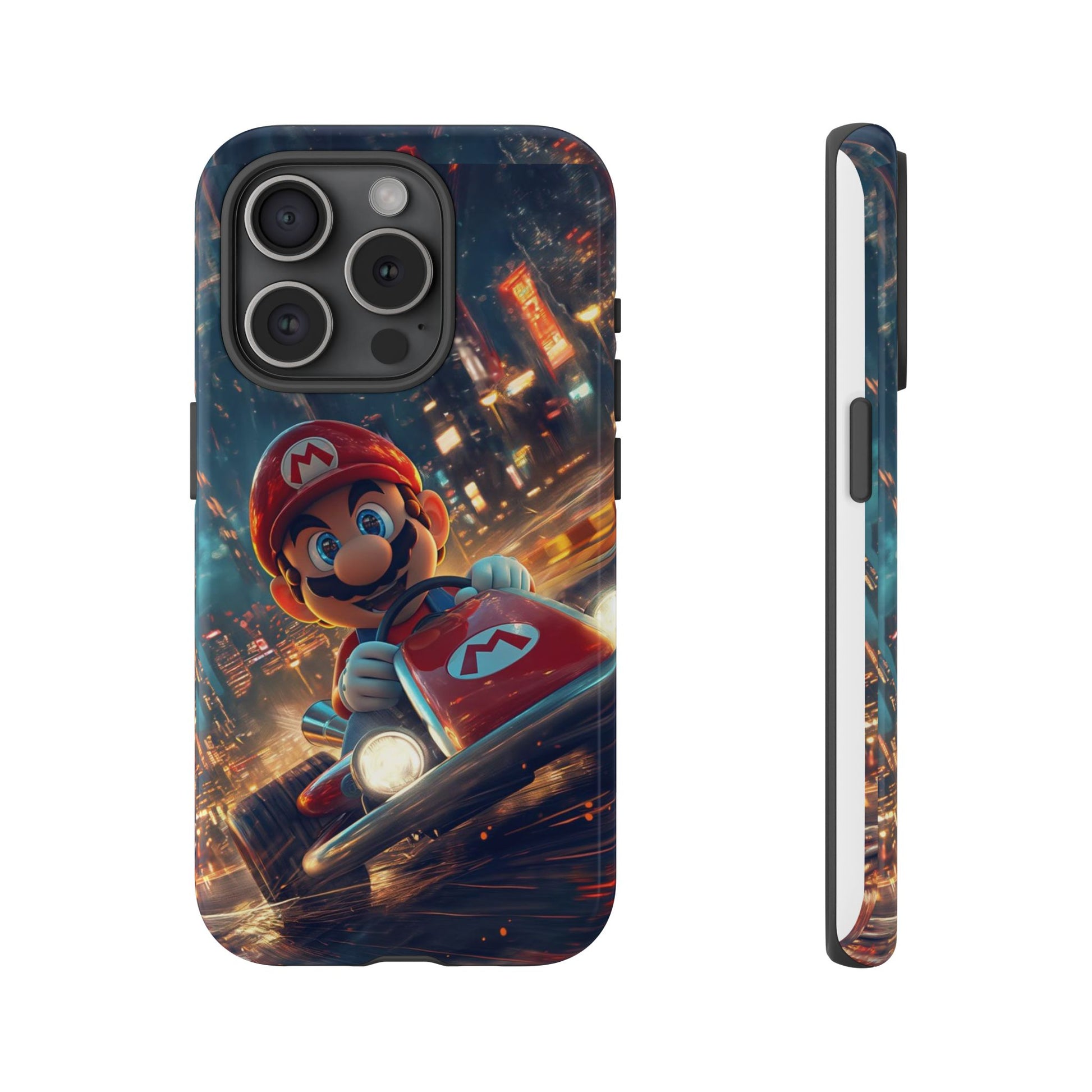 Super Mario Kart Phone Case, Tough Cases, Disney Phone for iPhones, Samsung, and Pixel