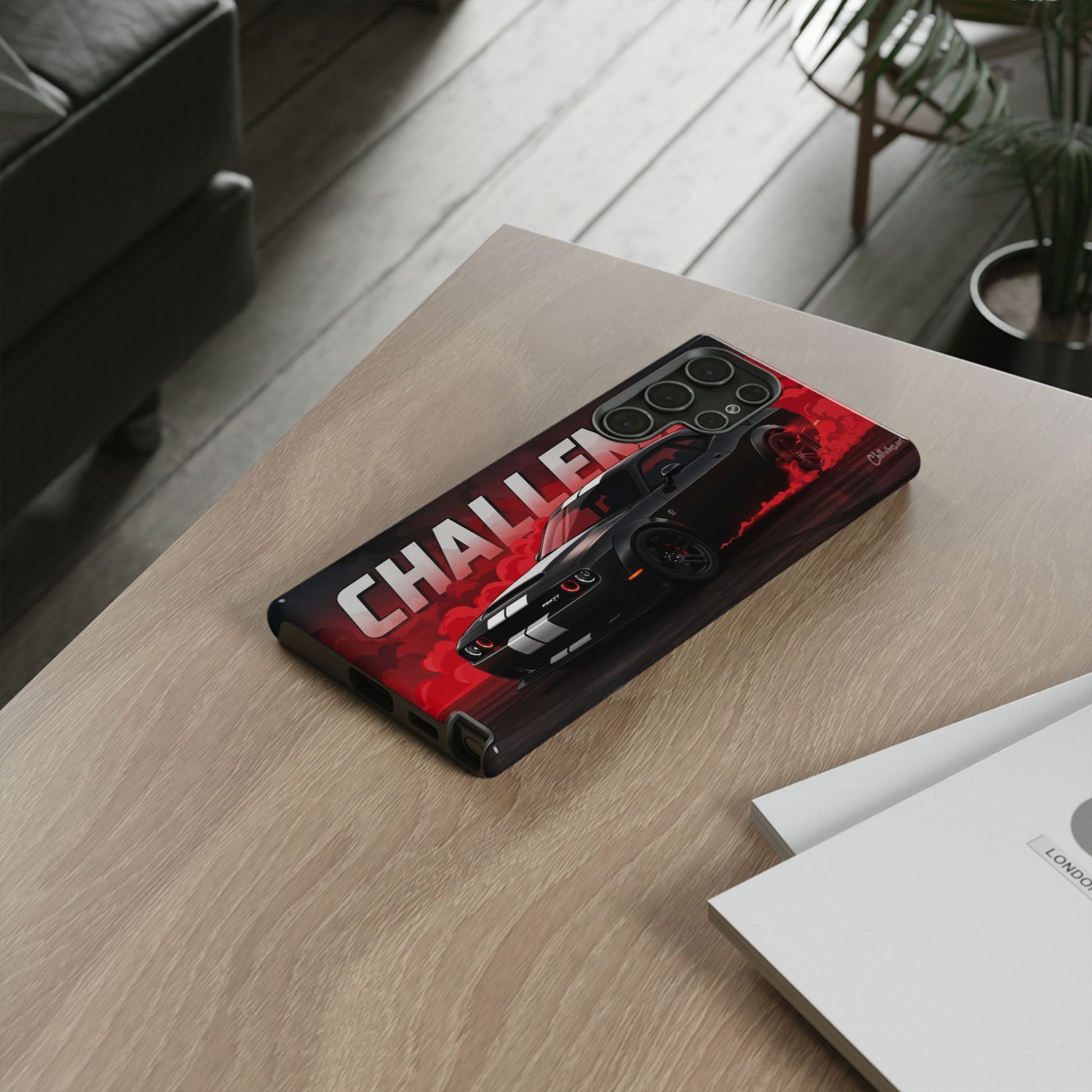 Hellcat Challenger Durable Tough Cases for iPhones, Samsung, and Pixel