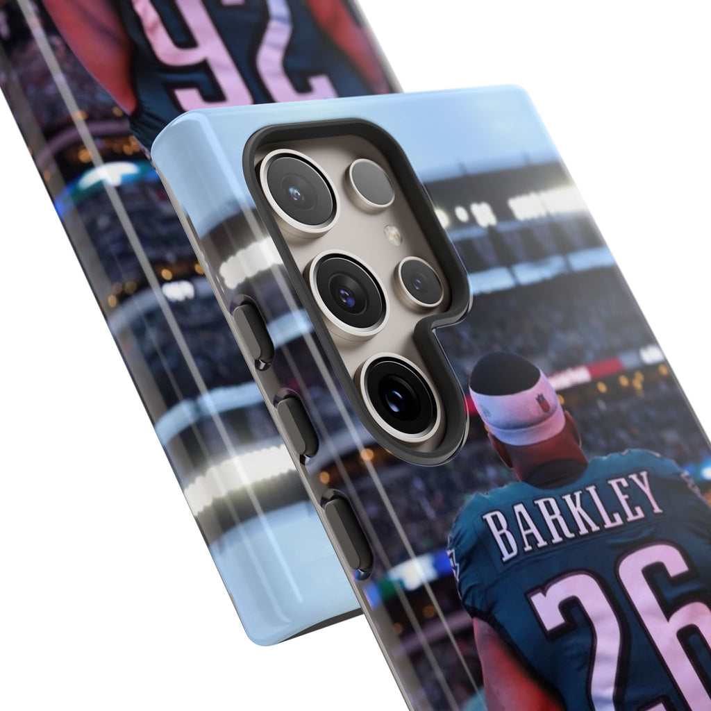 Eagles Football Saquon Barkley Tough Cases for iPhones, Samsung, and Pixel