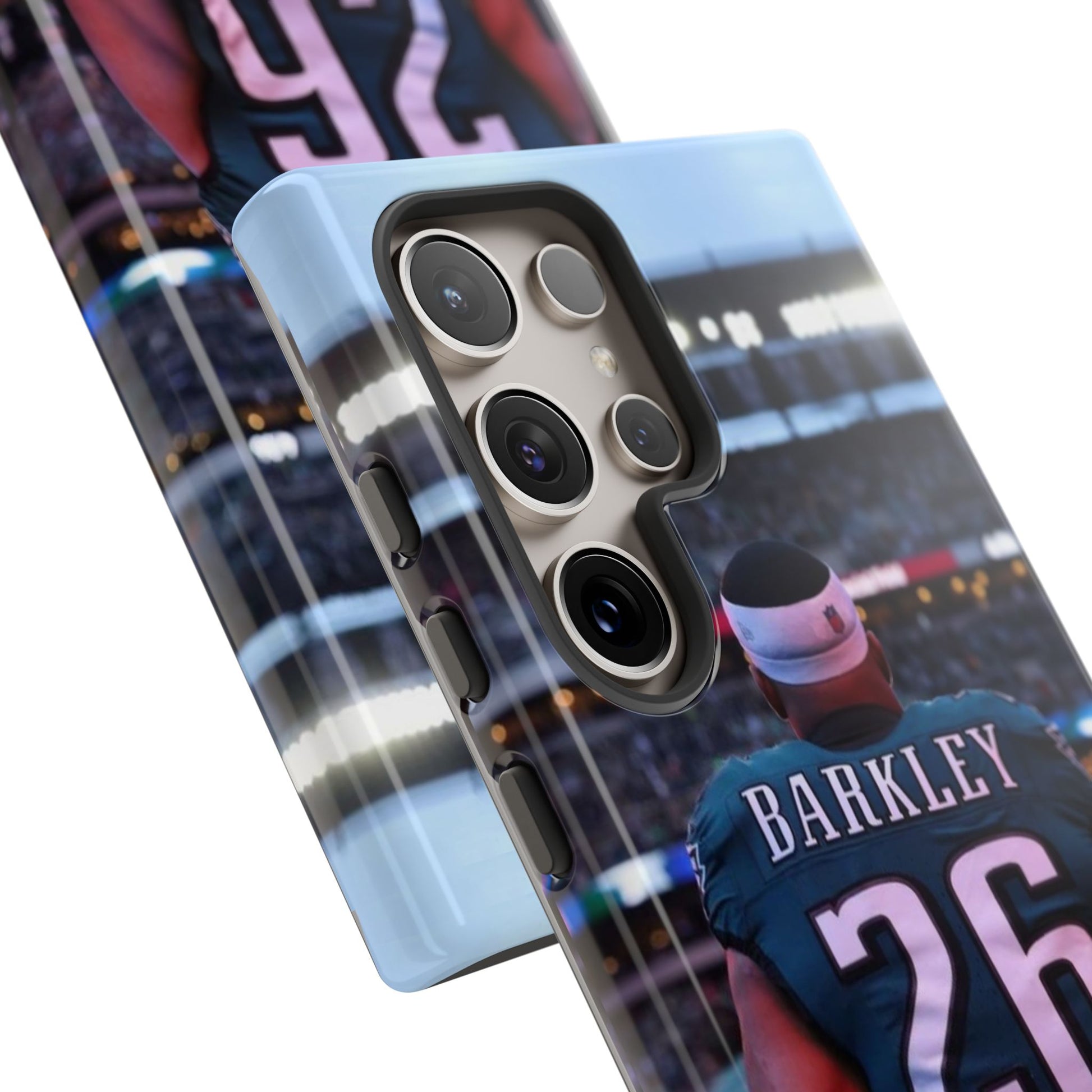 Eagles Football Saquon Barkley Tough Cases for iPhones, Samsung, and Pixel