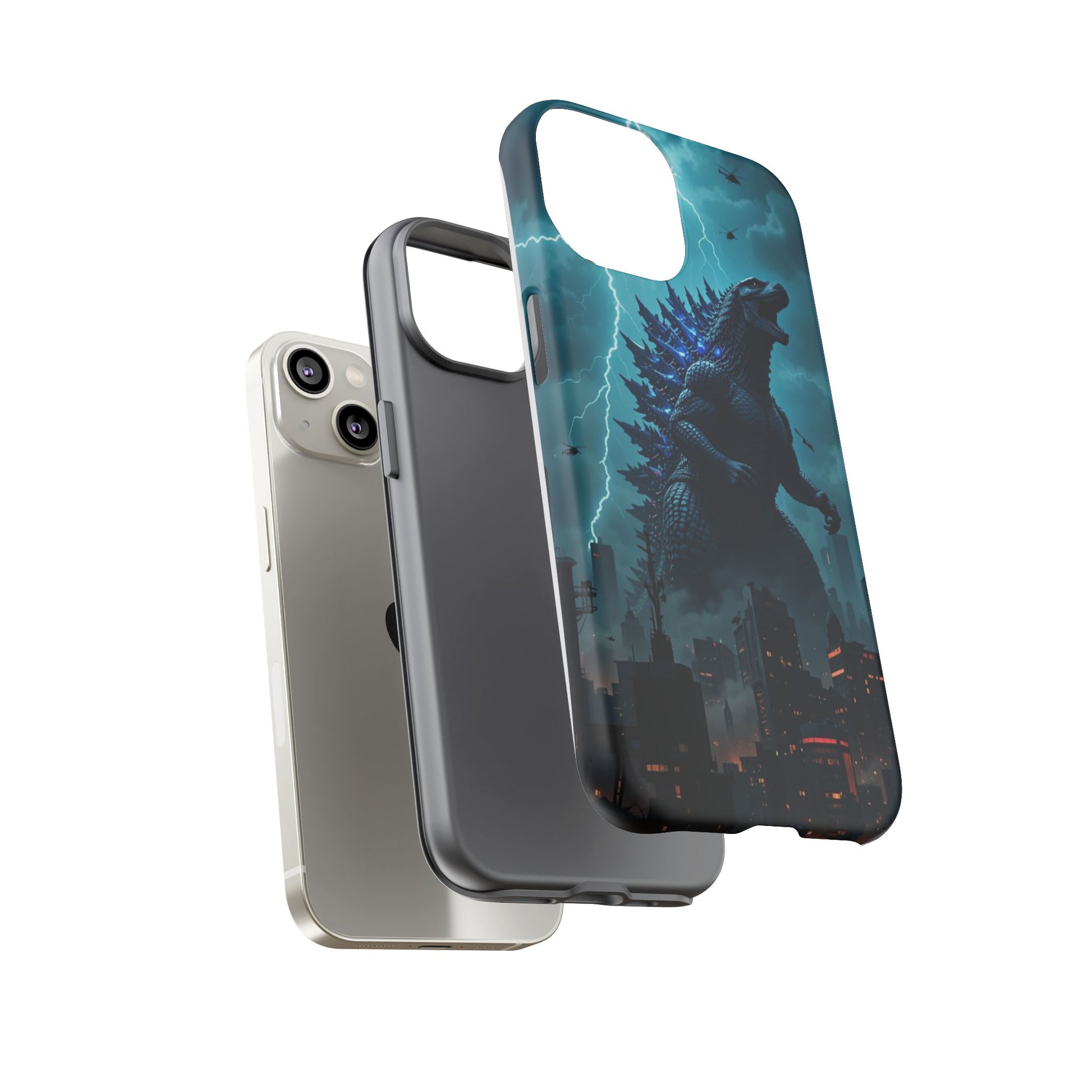 Godzilla Phone Case, Tough Cases for iPhones, Samsung, and Pixel
