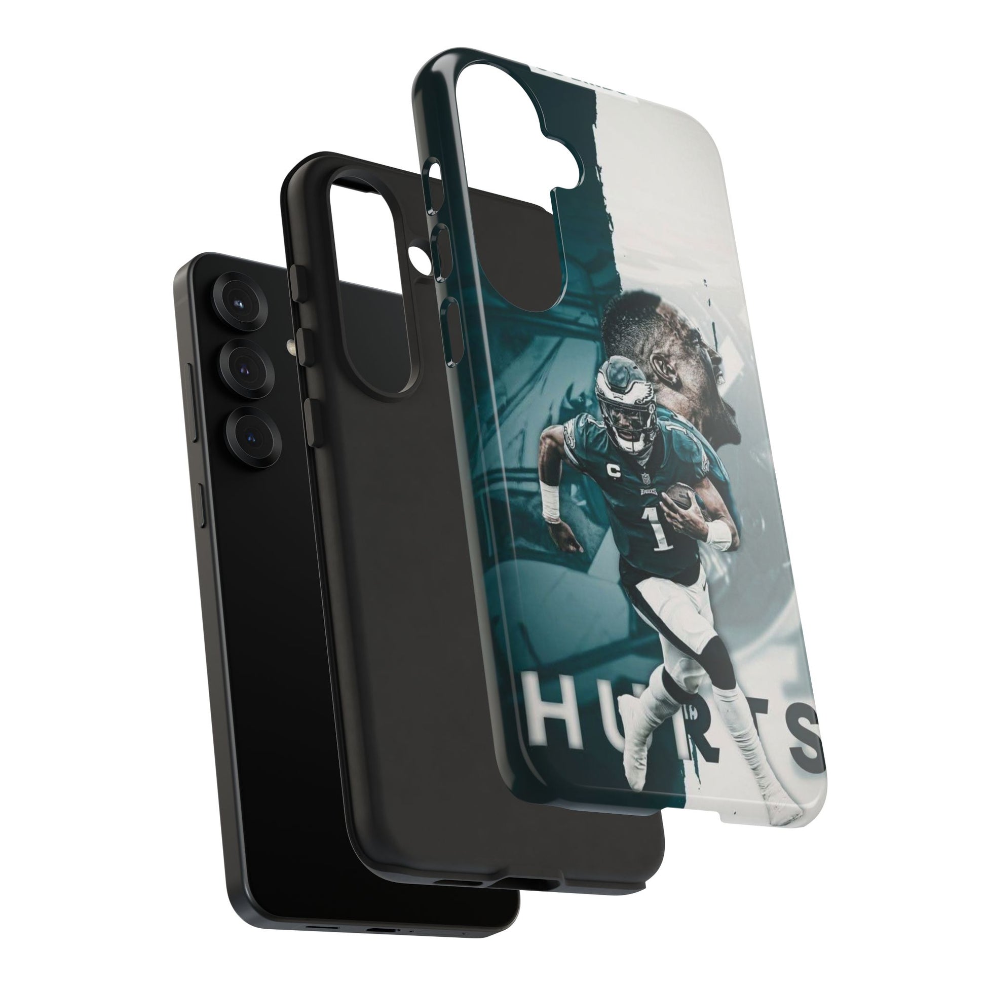 Jalen Hurts Eagles Football Tough Cases for iPhones, Samsung, and Pixel