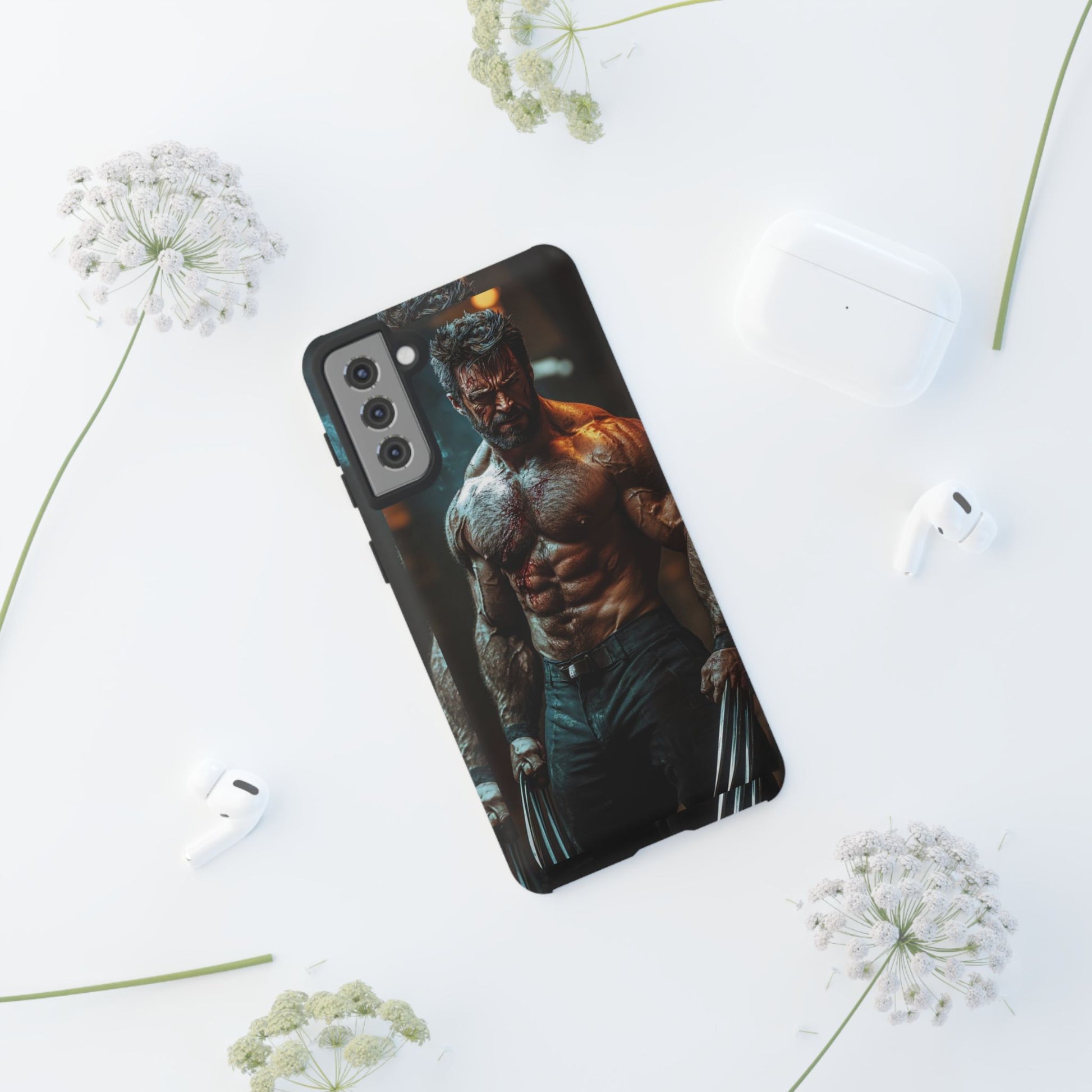 Marvel's Logan Wolverine Tough Cases for iPhones, Samsung, and Pixel