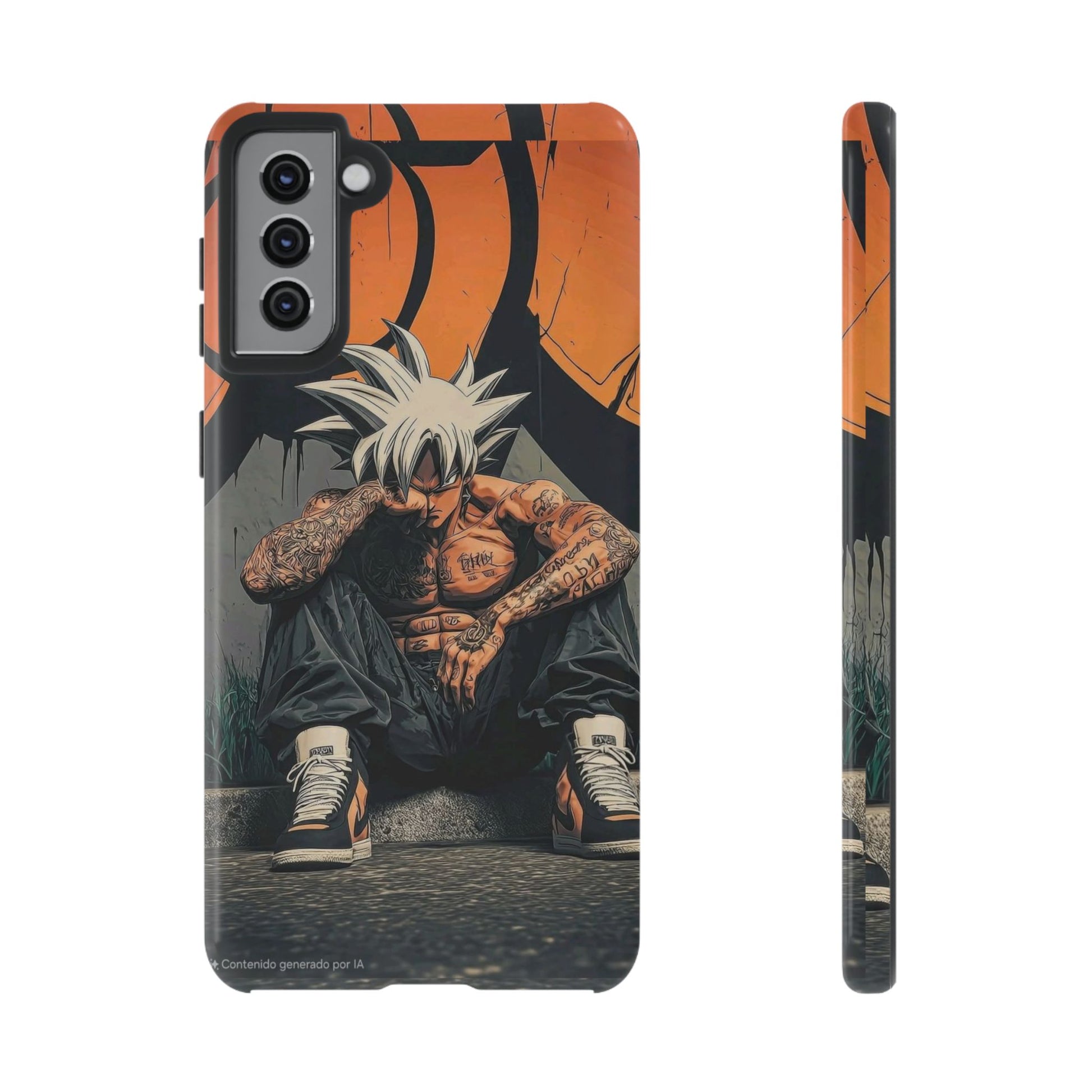 Anime DBZ Thug Tough Cases for iPhones, Samsung, and Pixel
