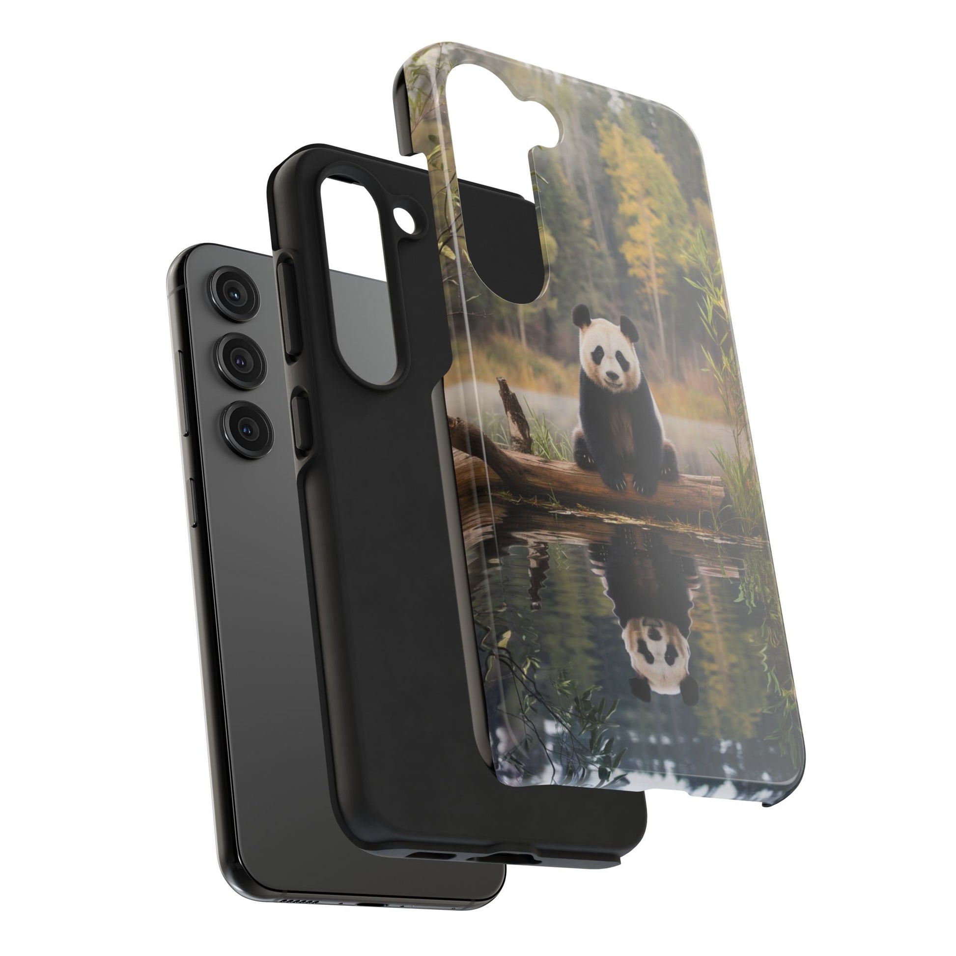Cute Panda Theme Phone Cases for iPhones & Samsung Phones