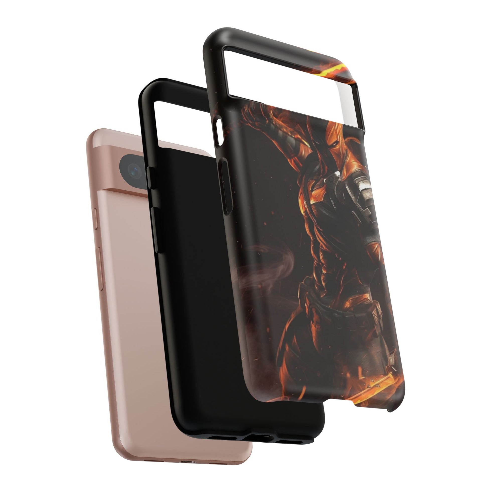 DC Comics Death Stroke Tough Cases for iPhones, Samsung, and Pixel