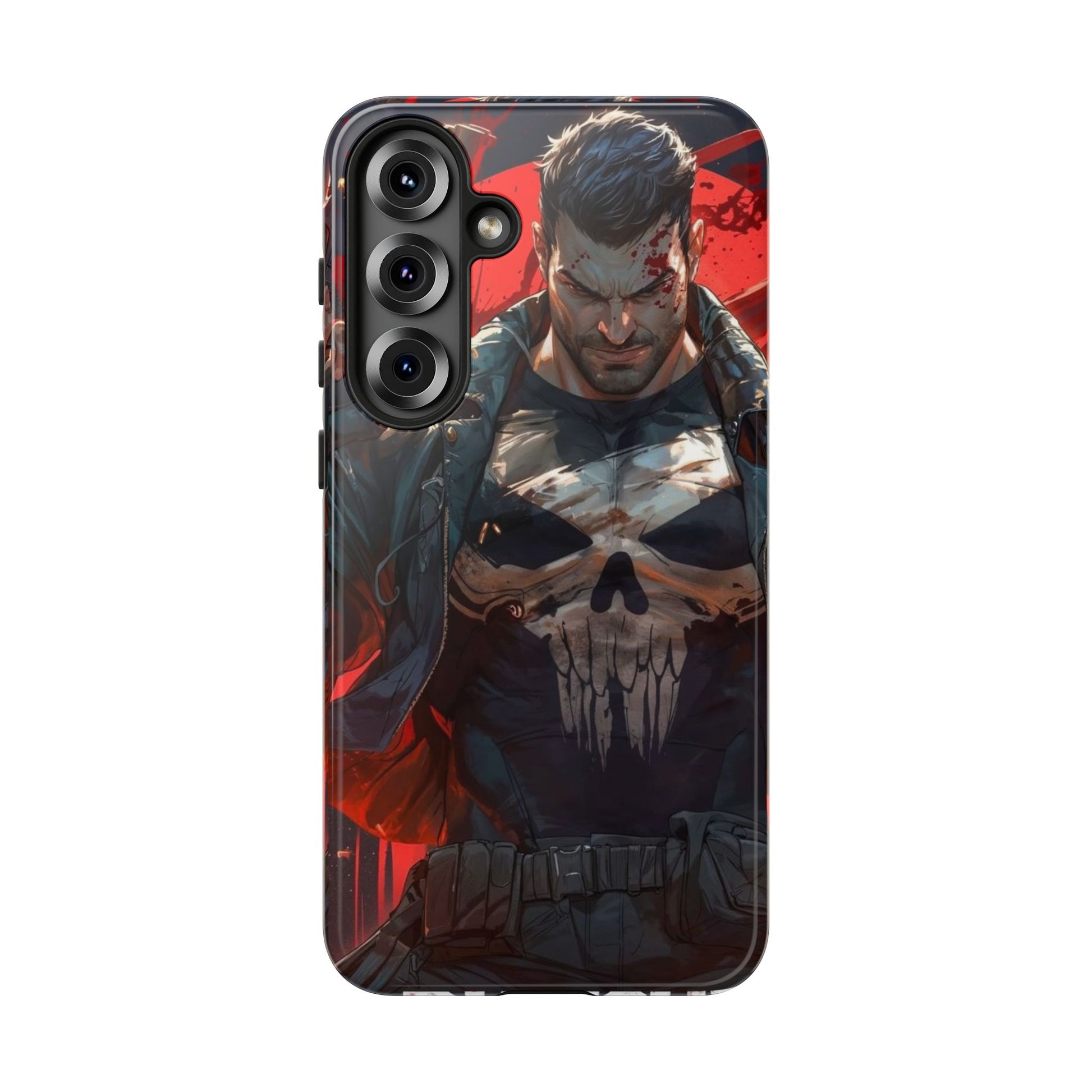 Punisher Tough Cases for iPhones, Samsung, and Pixel