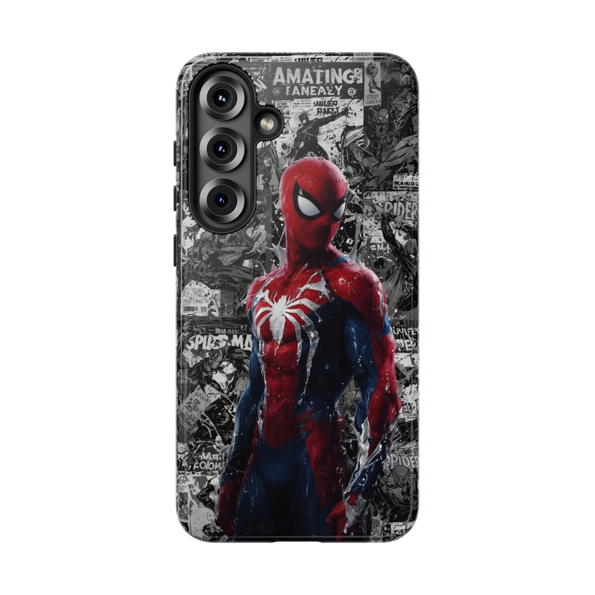 Spiderman Phone Case, Tough Cases for iPhones, Samsung, and Pixel