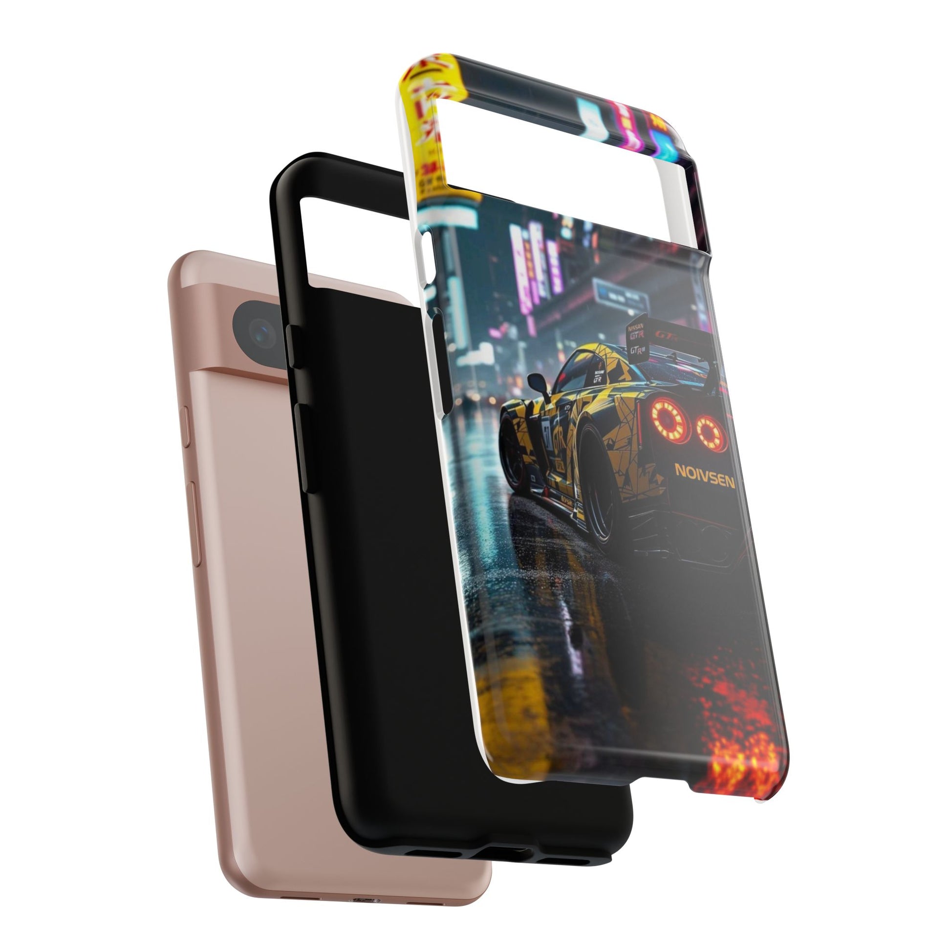 Nissan GTR in Japan Art Tough Cases for iPhones, Samsung, and Pixel