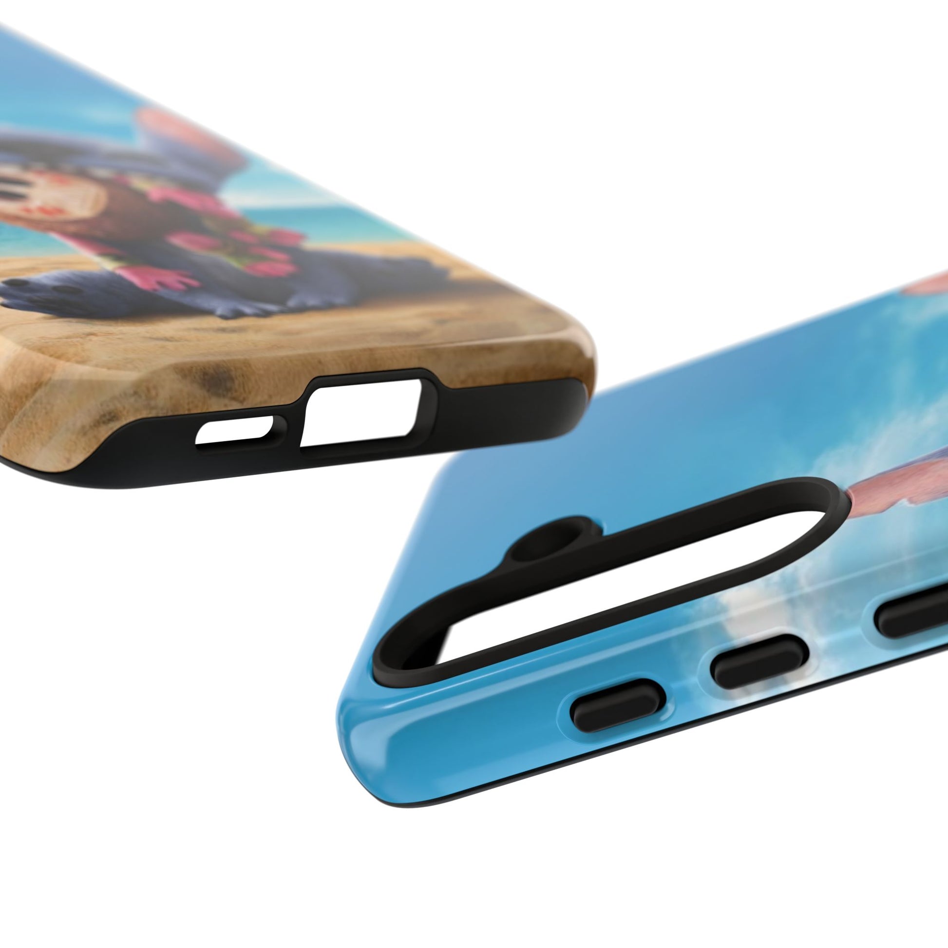 Stitch Beach Sunset Landscape Phone Case for iPhone, Samsung Galaxy, & Pixel Phones