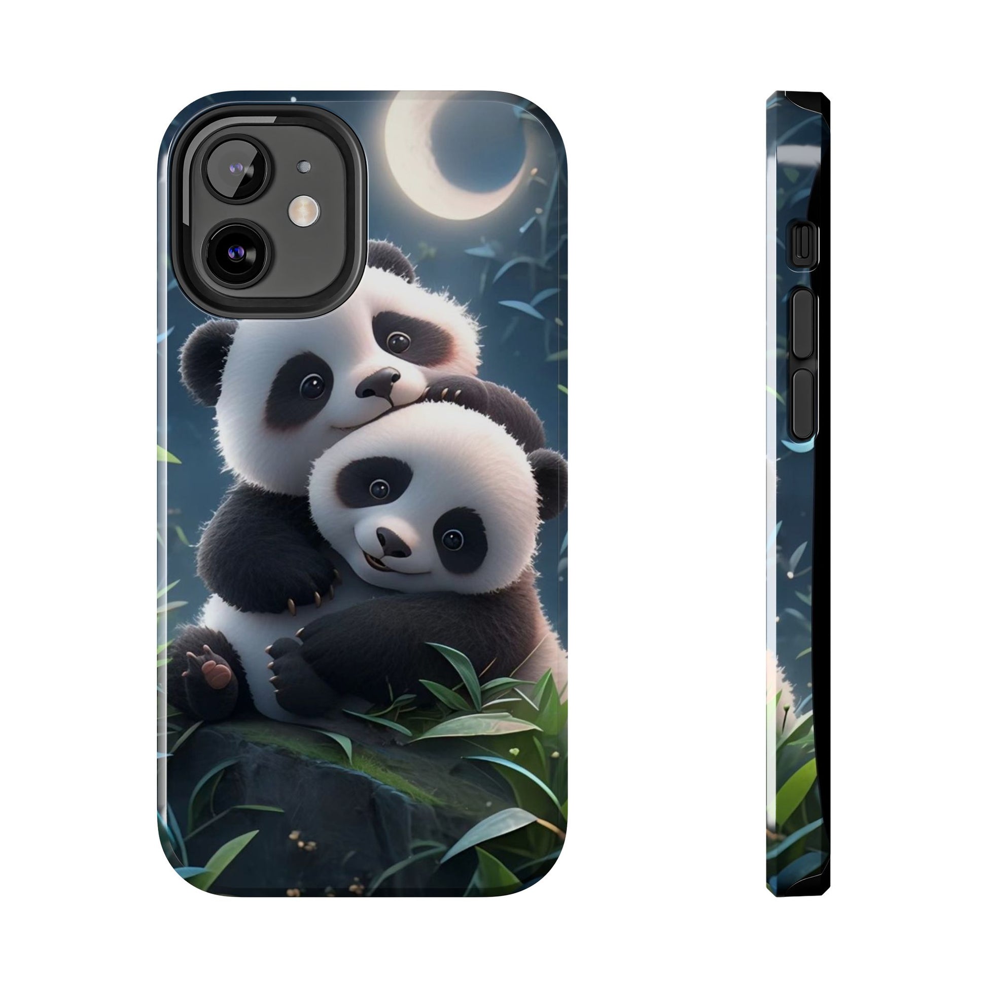Hugging Pandas Theme Phone Cases for iPhones & Samsung Phones