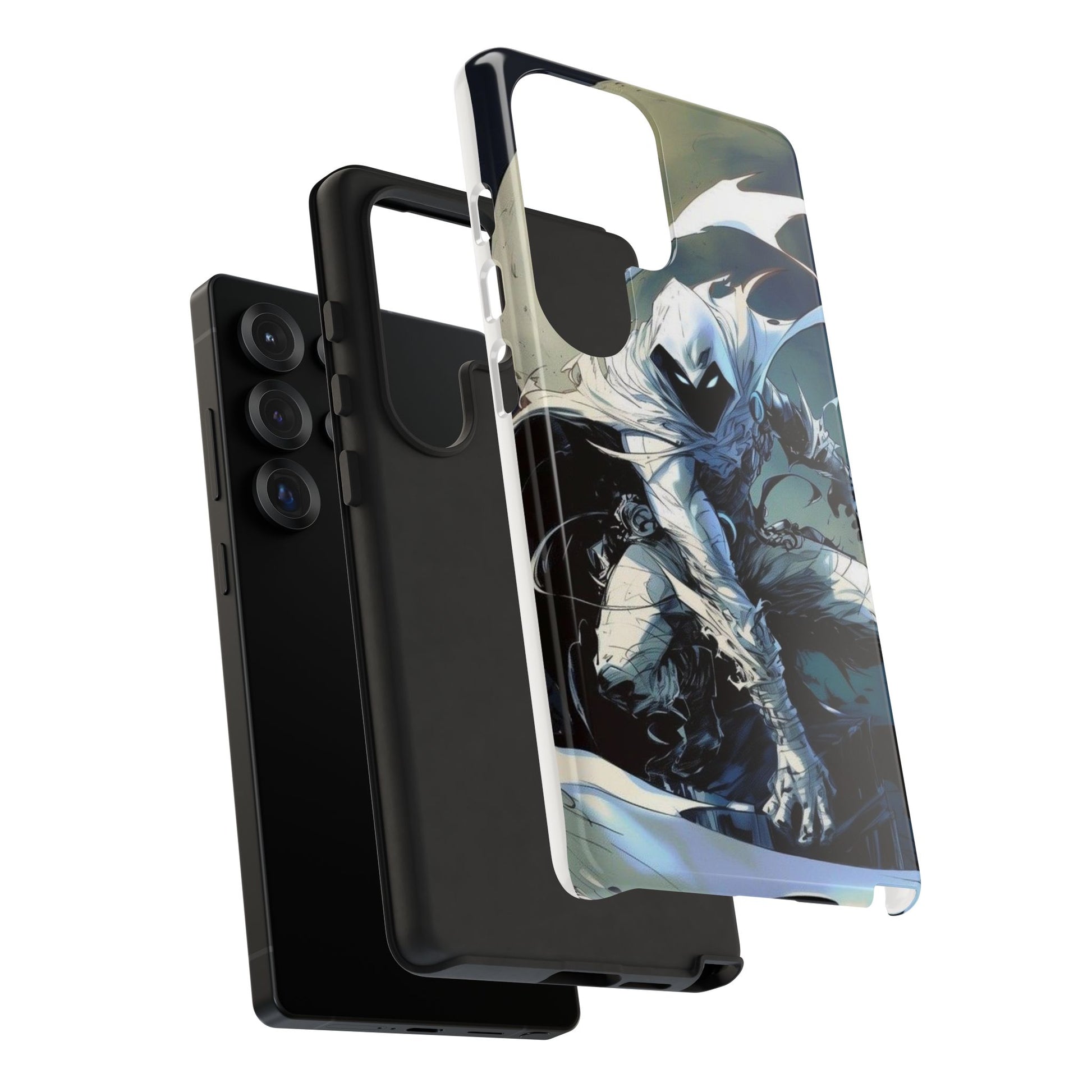 Moon Knight Tough Cases for iPhones, Samsung, and Pixel