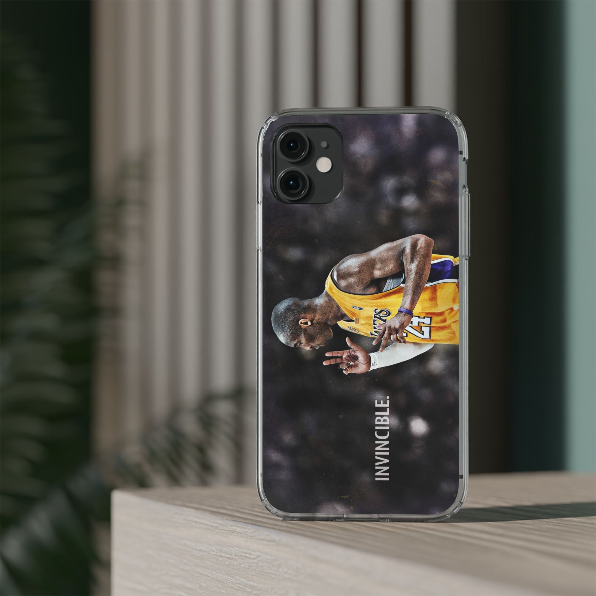 Invincible Kobe basketball inspired Protective Iphone and Samsung case