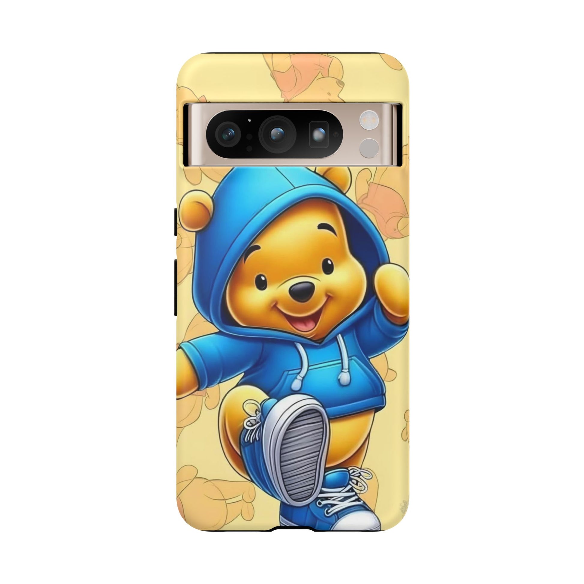 Cute Pooh Bear Phone Case, Tough Case